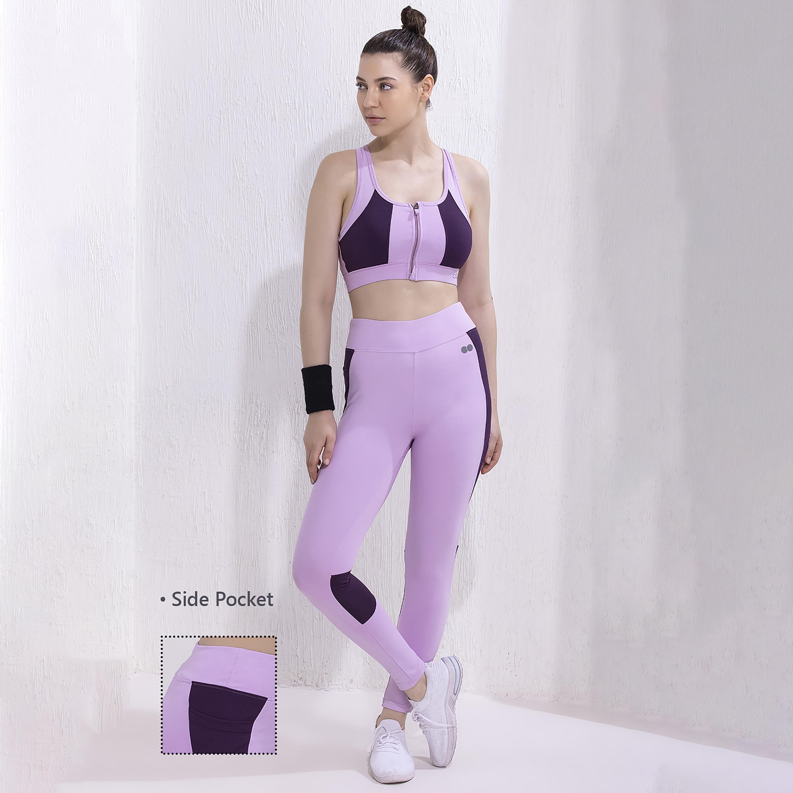 Clovia Colour Blocked High Waist Tights-women-clothing-sportswearandactivewear-bottoms-image-1