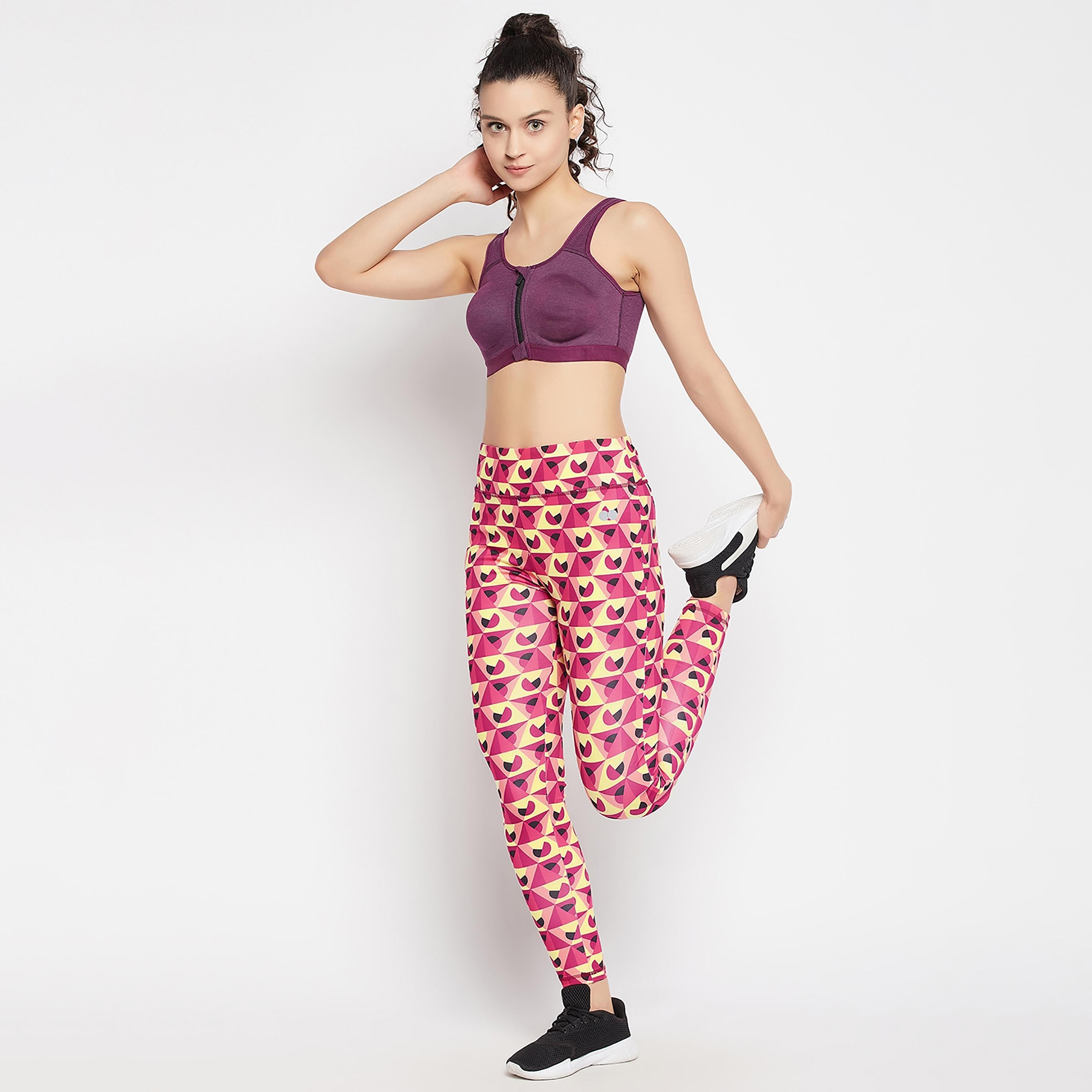 Clovia Printed High Waist Tights-women-clothing-sportswearandactivewear-bottoms-image-3