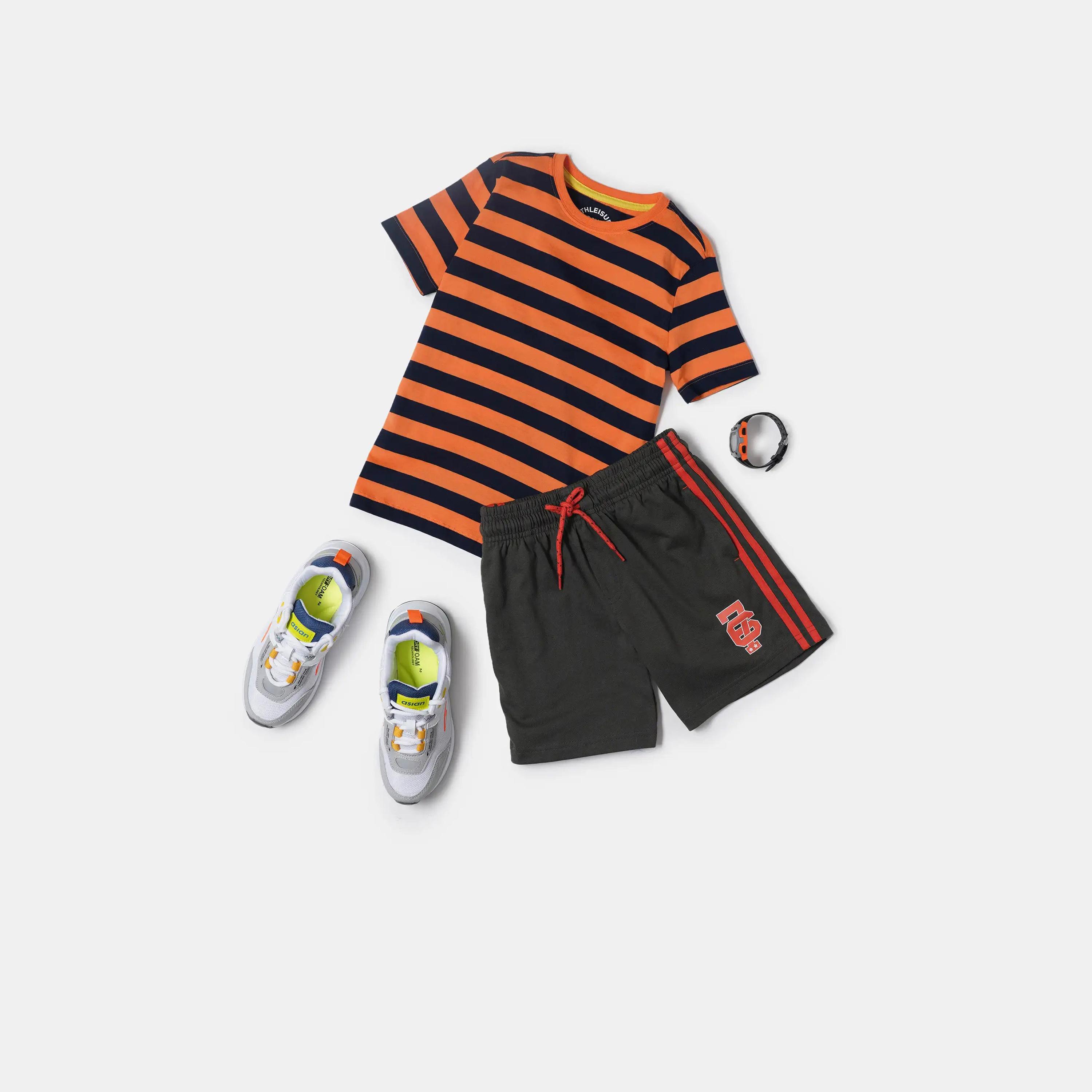 جوكي- تي شيرت مخطط للأولاد-boys-clothing-sportswear-tops-image-6