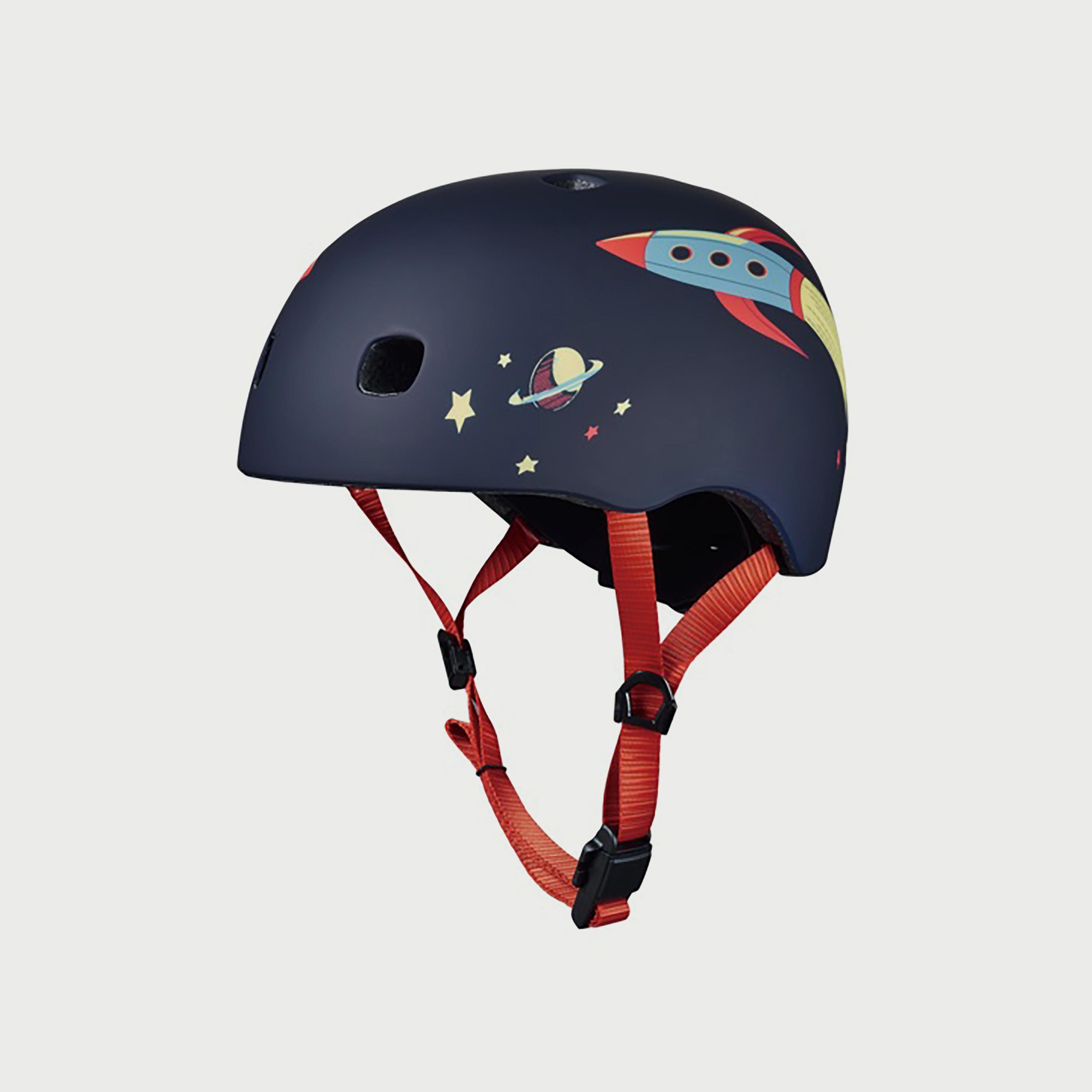 خوذة بلاستيك بي سي من مايكرو، طبعة صاروخ-toys-outdoor-bikesandrideons-bikesafetyaccessories-image-2