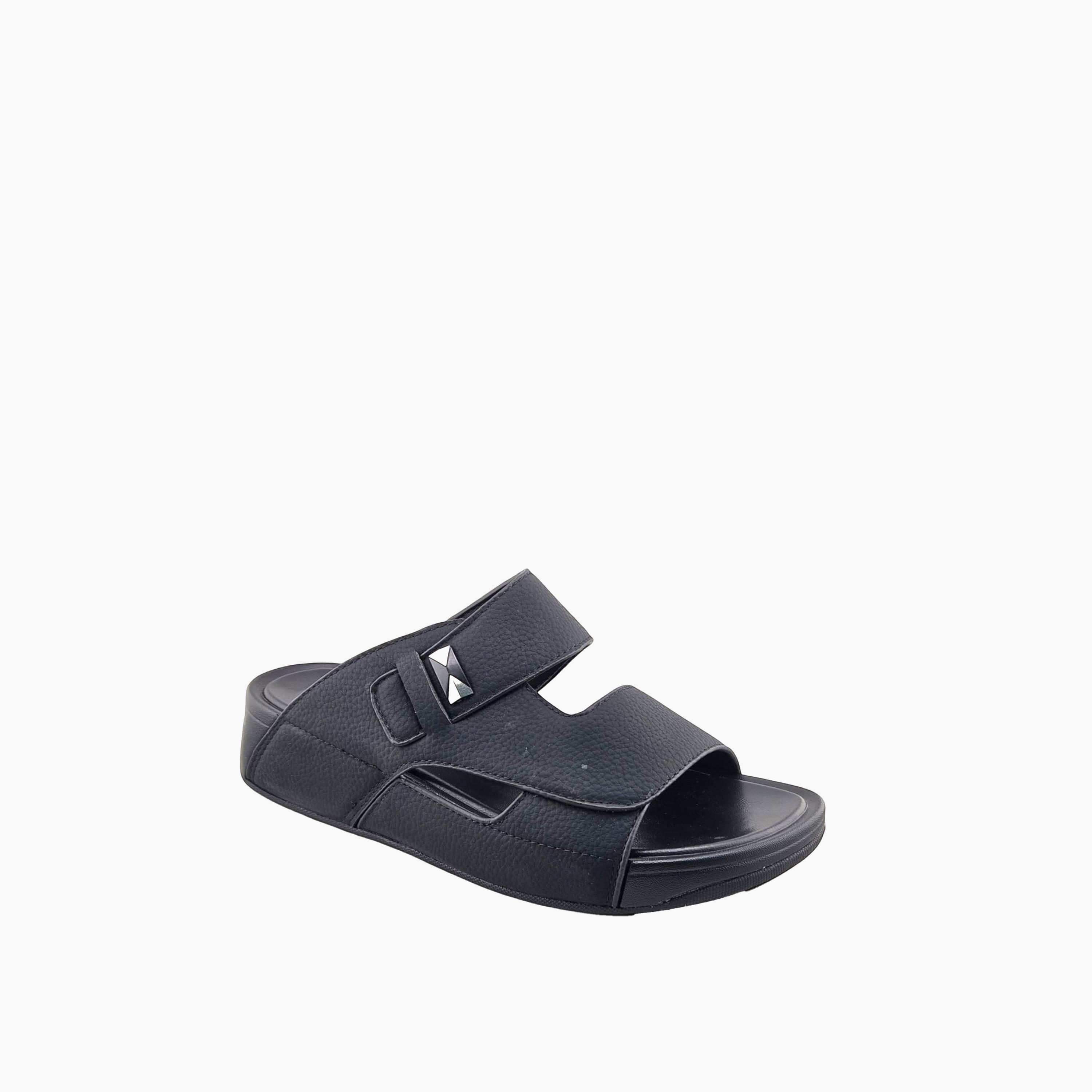 Al Fanoos Men's Slip-On Plush Comfort Arabic Sandals  | AF2602135-men-shoes-sandals-image-1
