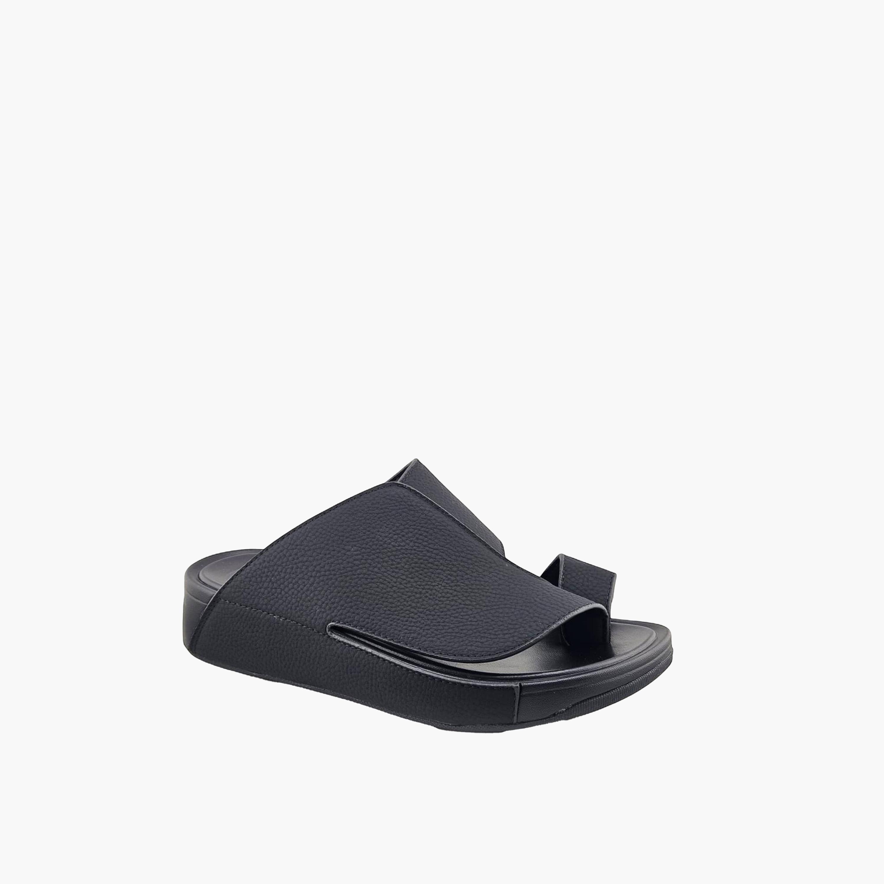 Al Fanoos Men's Slip-On Plush Comfort Arabic Sandals  | AF2602136-men-shoes-sandals-image-1