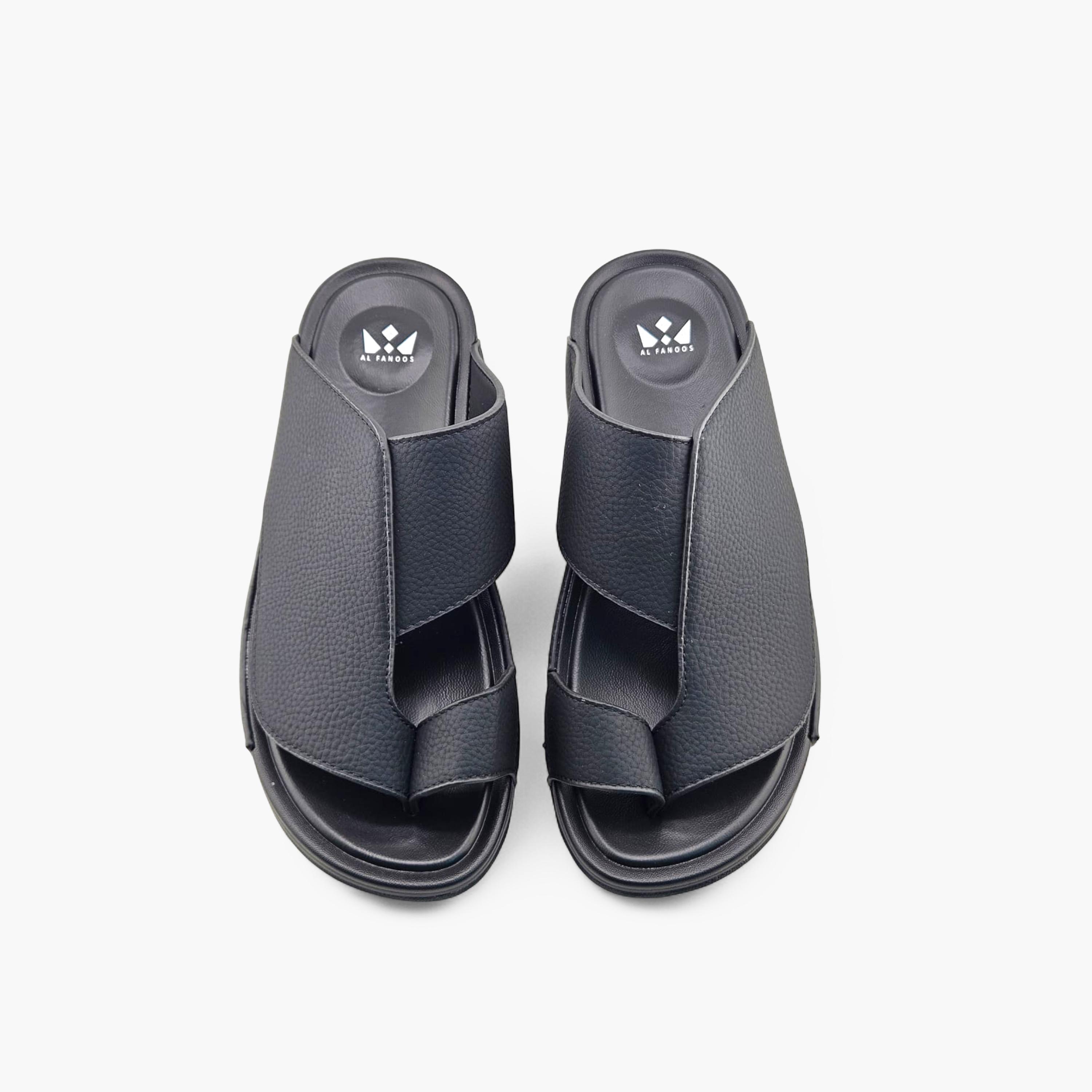 Al Fanoos Men's Slip-On Plush Comfort Arabic Sandals  | AF2602136-men-shoes-sandals-image-2