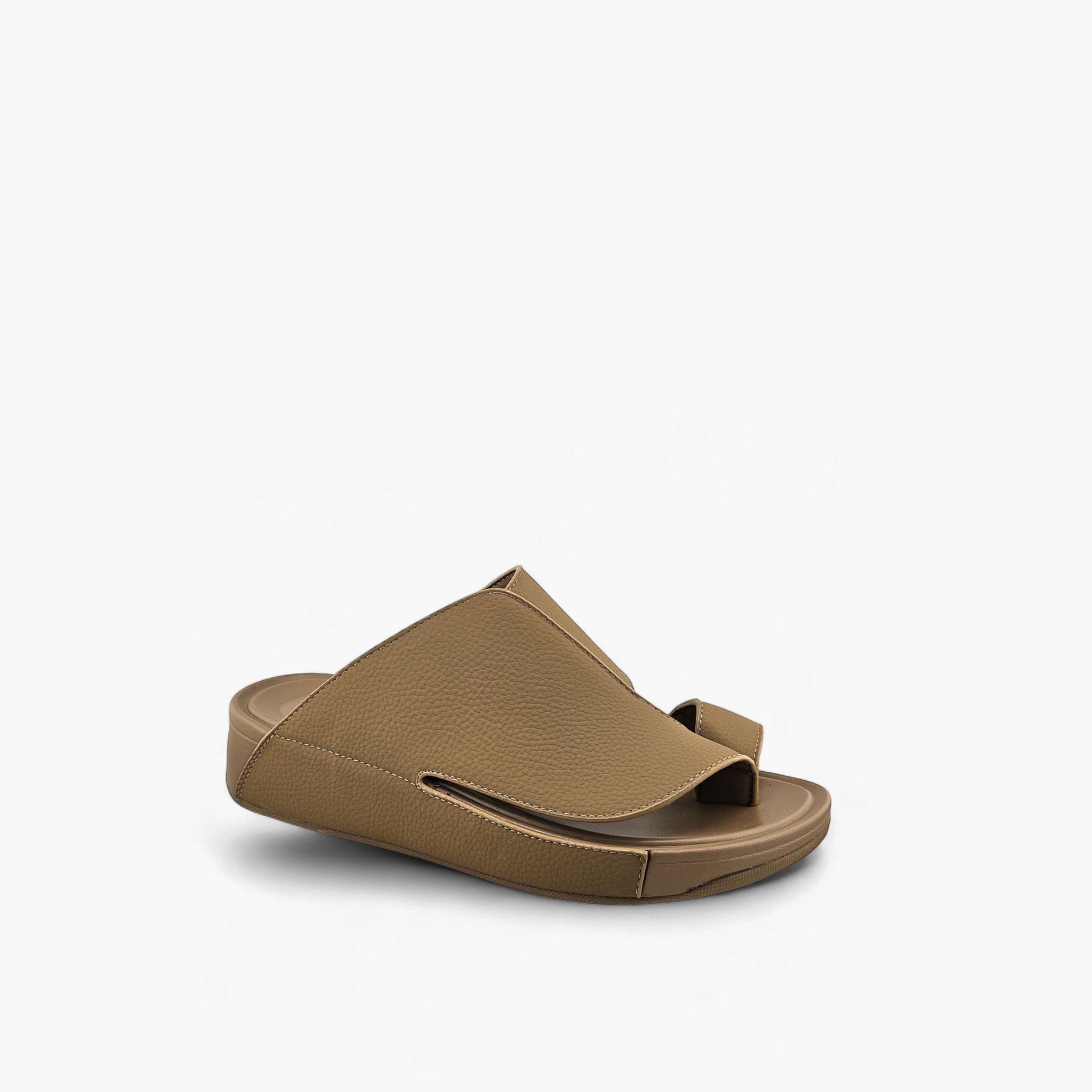 Al Fanoos Men's Slip-On Plush Comfort Arabic Sandals  | AF2602136-men-shoes-sandals-image-1