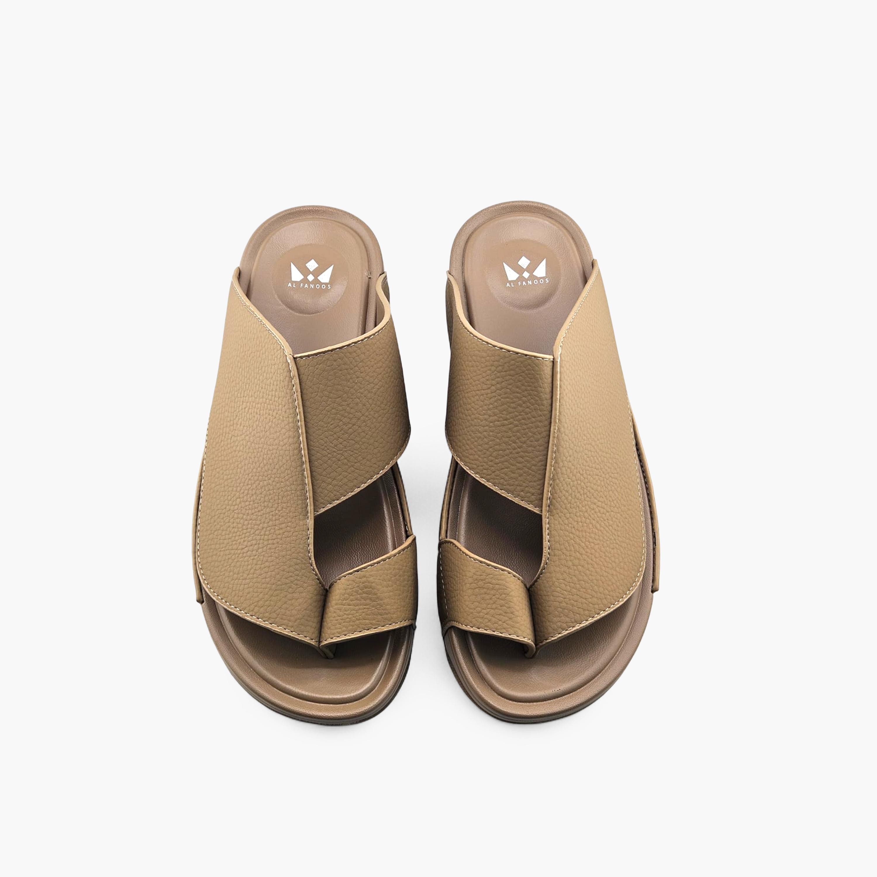 Al Fanoos Men's Slip-On Plush Comfort Arabic Sandals  | AF2602136-men-shoes-sandals-image-2