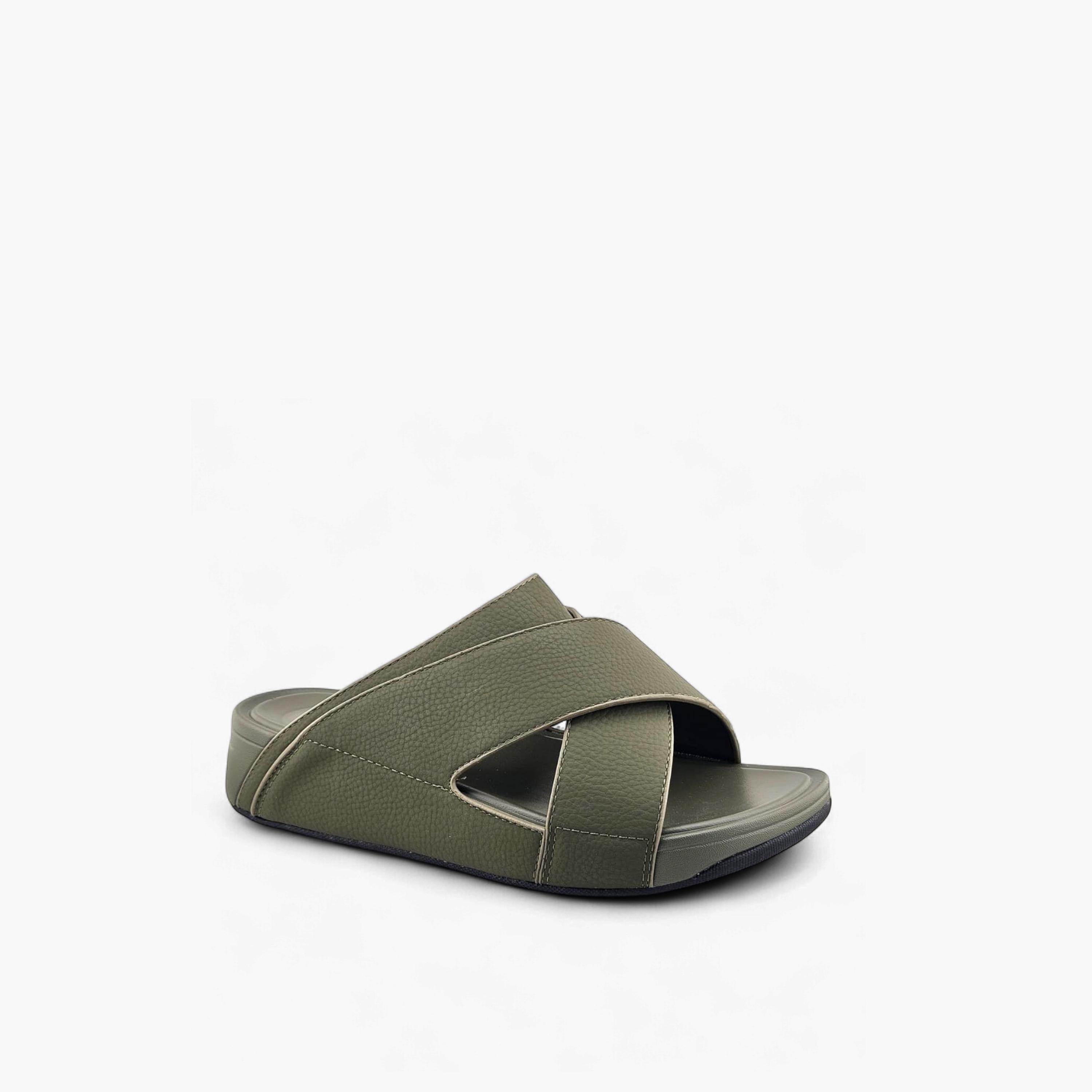 صندل عربي رجالي مريح من الفانوس سهل الارتداء |AF2602137-men-shoes-sandals-image-1