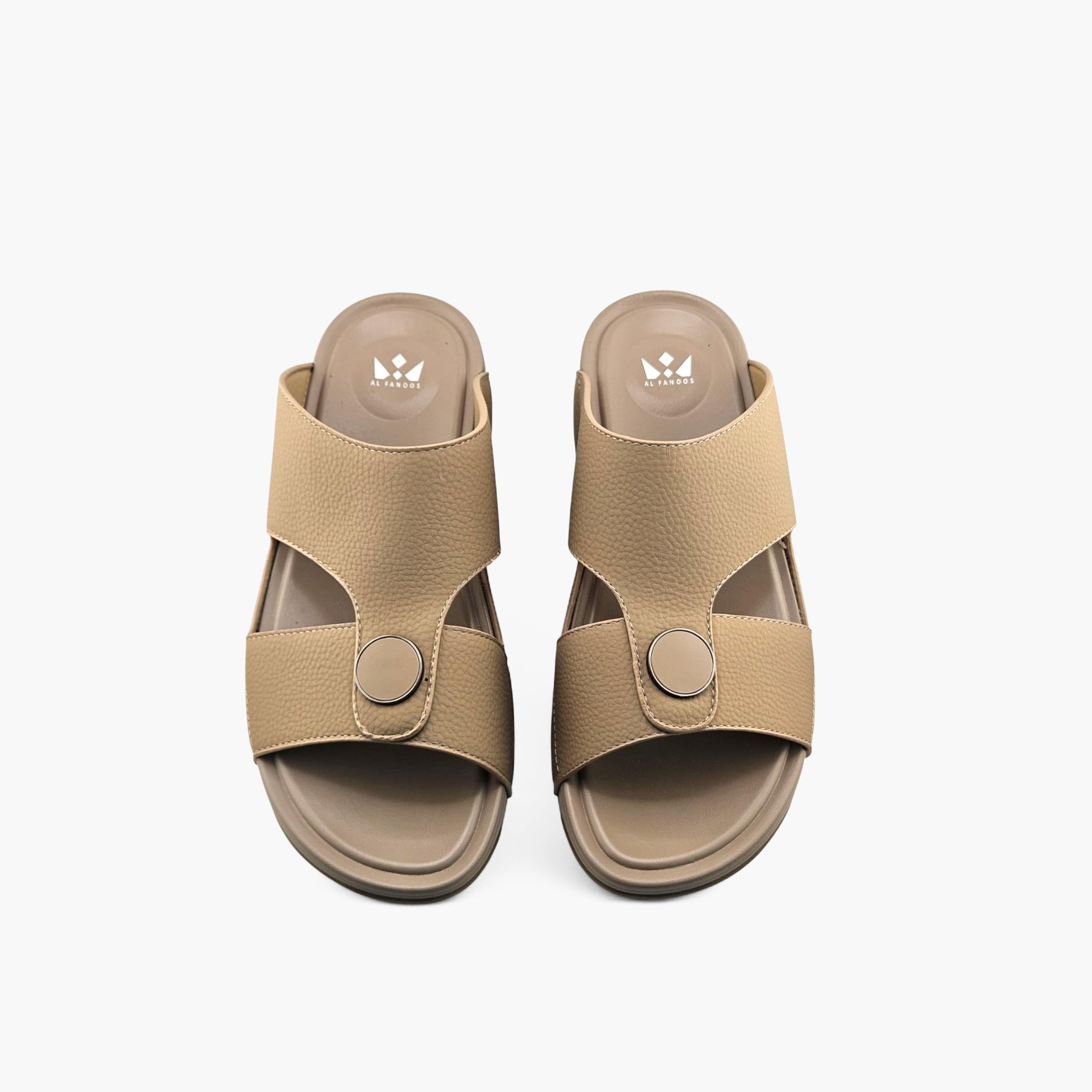 Al Fanoos Men's Slip-On Plush Comfort Arabic Sandals  | AF2602138-men-shoes-sandals-image-2