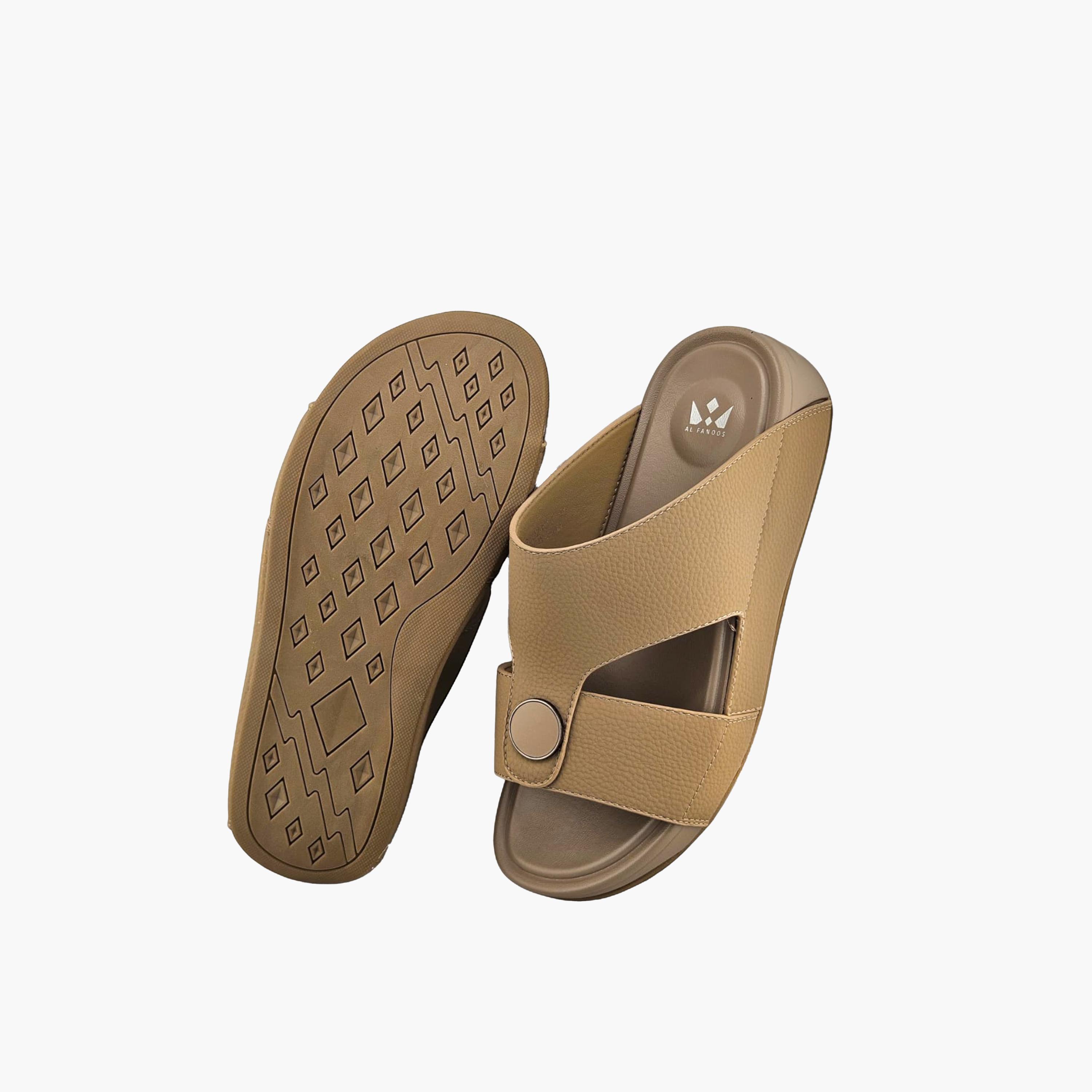 Al Fanoos Men's Slip-On Plush Comfort Arabic Sandals  | AF2602138-men-shoes-sandals-image-4