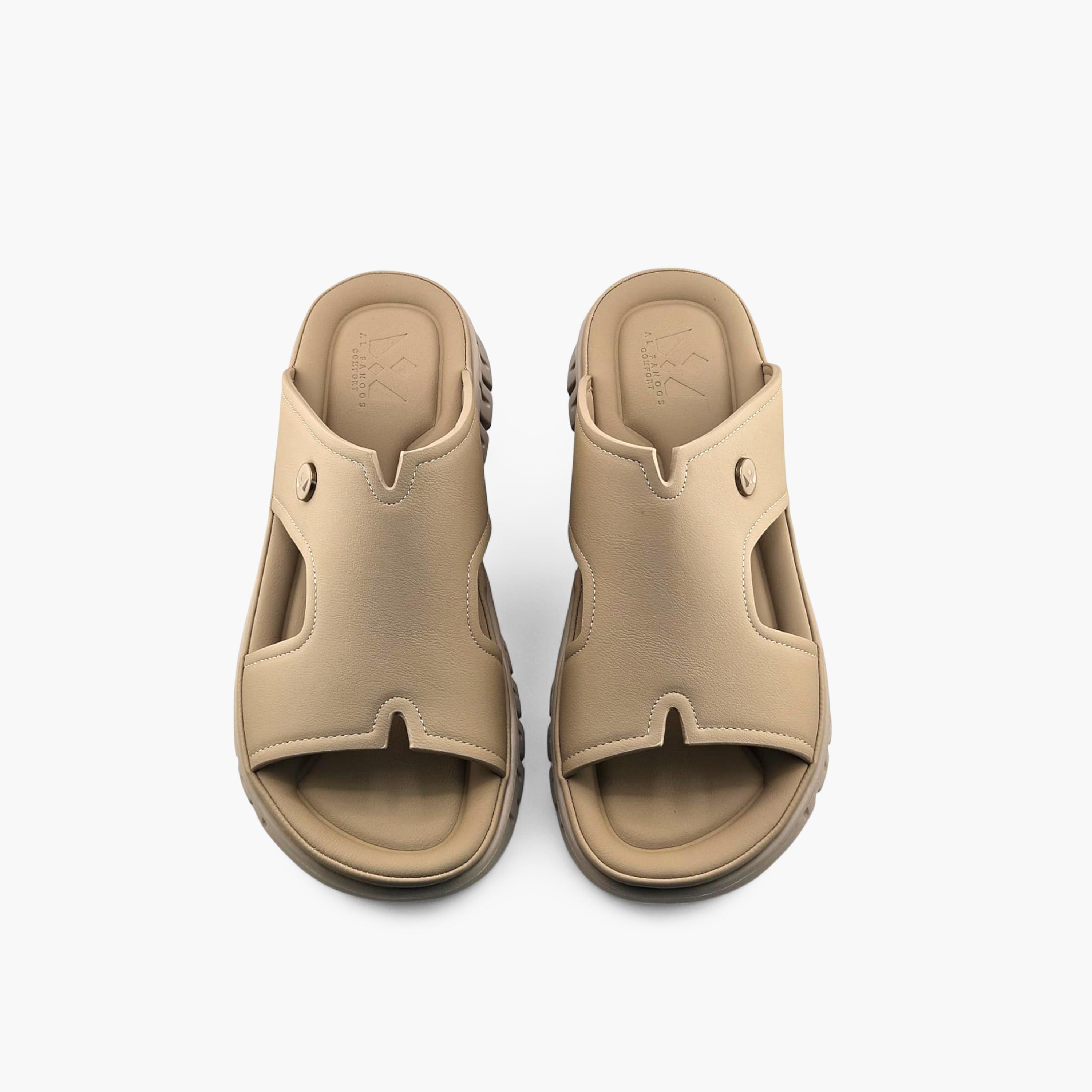 Al Fanoos Men's Slip-On Flexton Arabic Sandals  | AF2602203-men-shoes-sandals-image-2