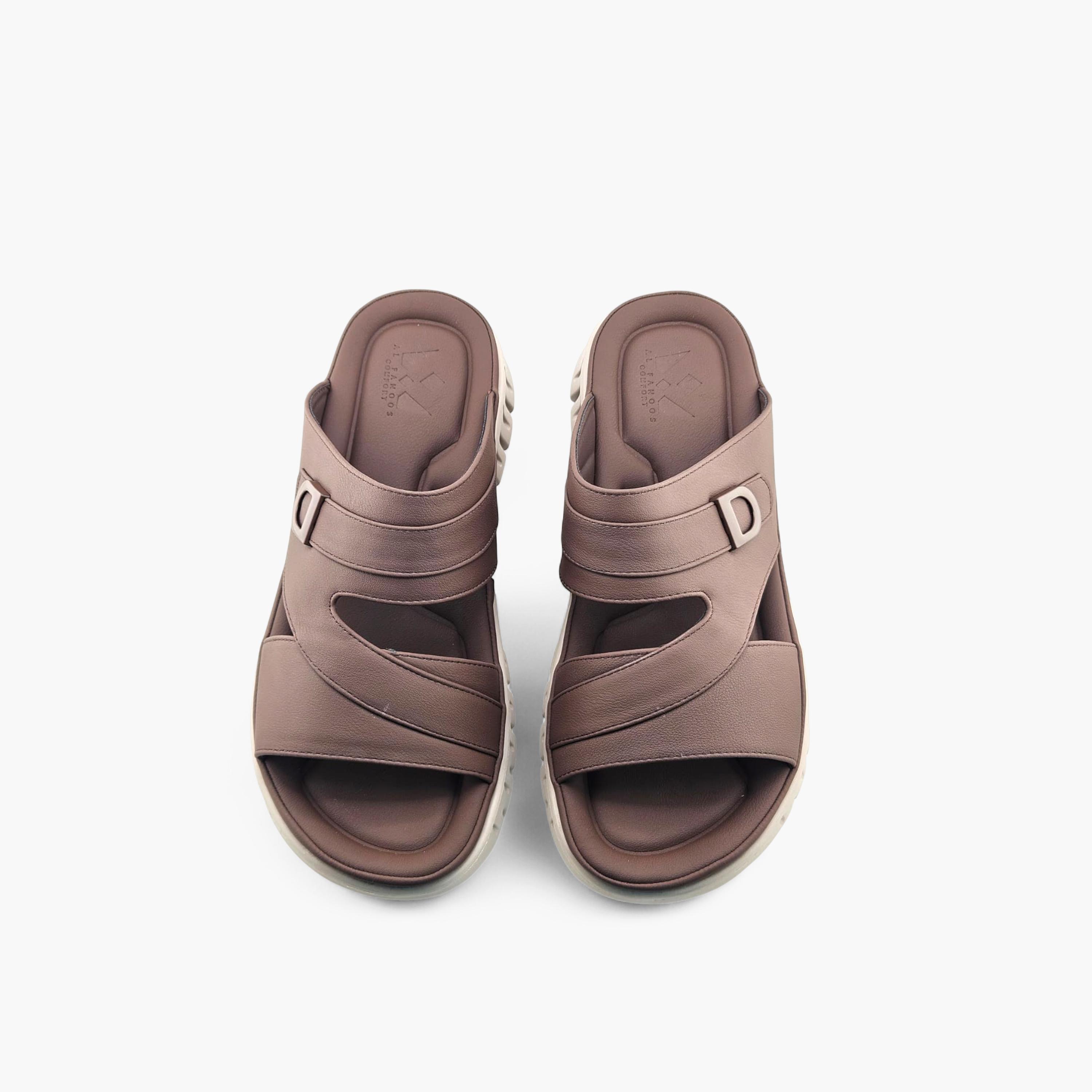 Al Fanoos Men's Slip-On Flexton Arabic Sandals  | AF2602205-men-shoes-sandals-image-2