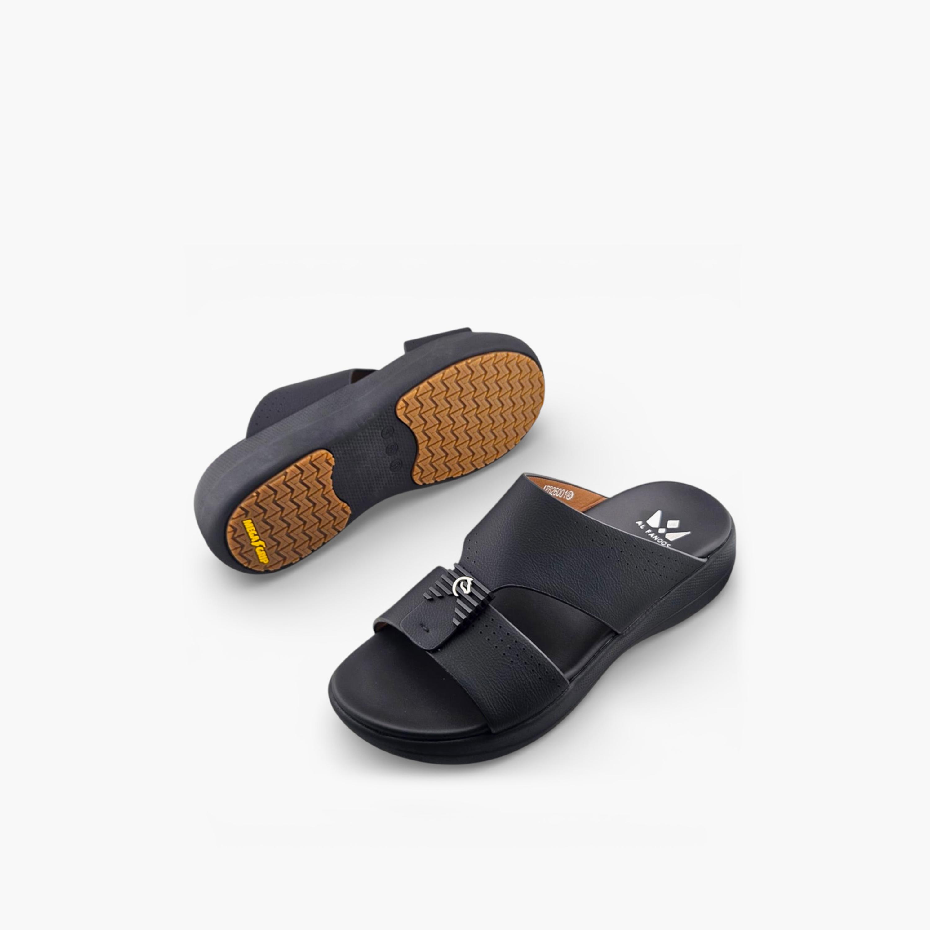 الفانوس - صندل كاسا النور رجالي سهل الارتداء تصميم عربي | AFB26001-men-shoes-sandals-image-5