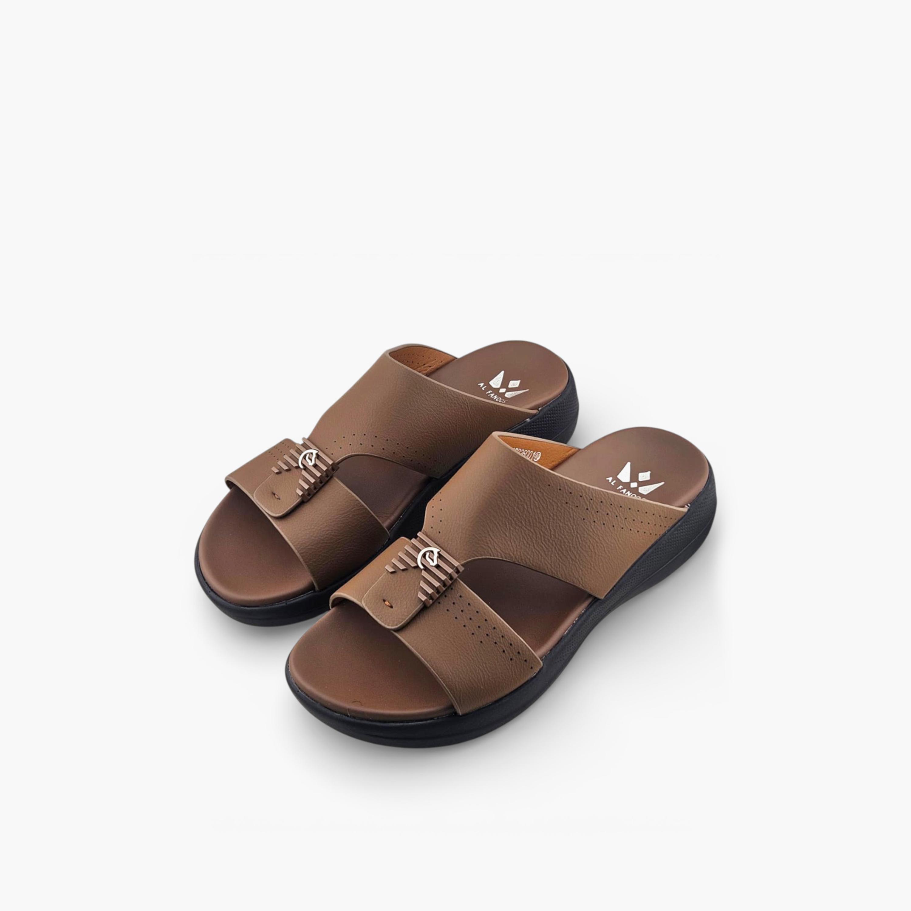 Al Fanoos Men's Slip-On Casa Al Noor Arabic Sandals | AFB26001-men-shoes-sandals-image-3