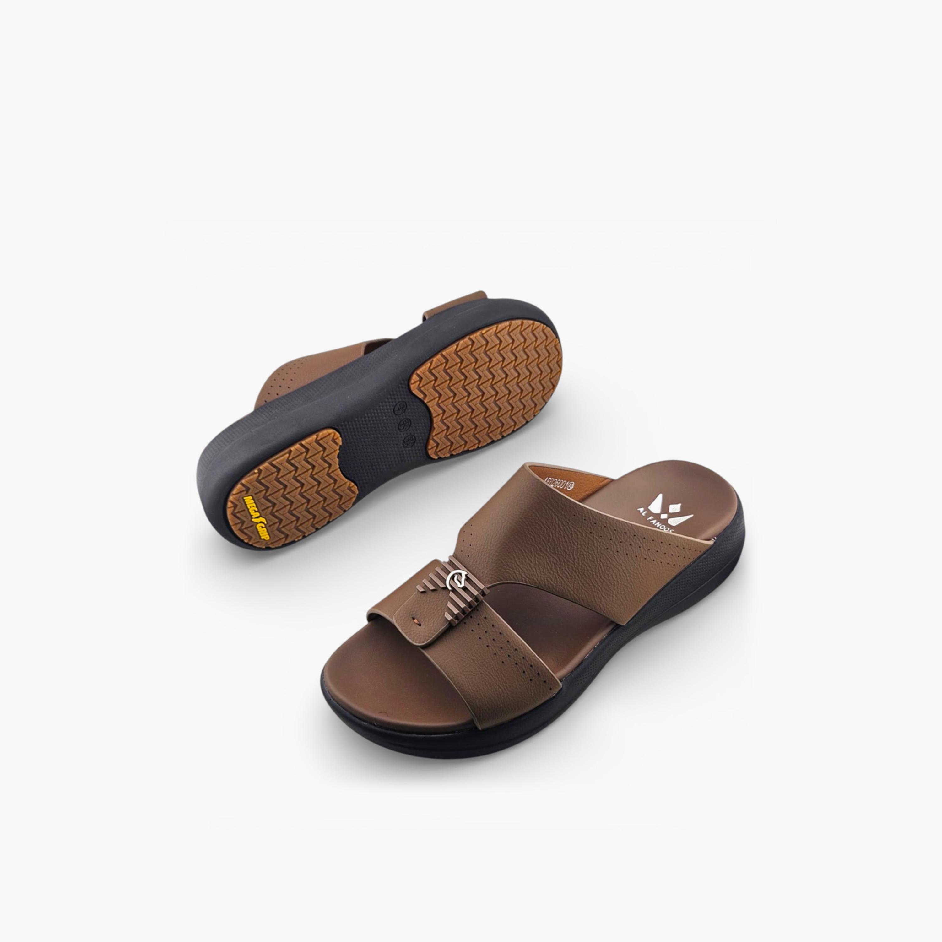 Al Fanoos Men's Slip-On Casa Al Noor Arabic Sandals | AFB26001-men-shoes-sandals-image-5