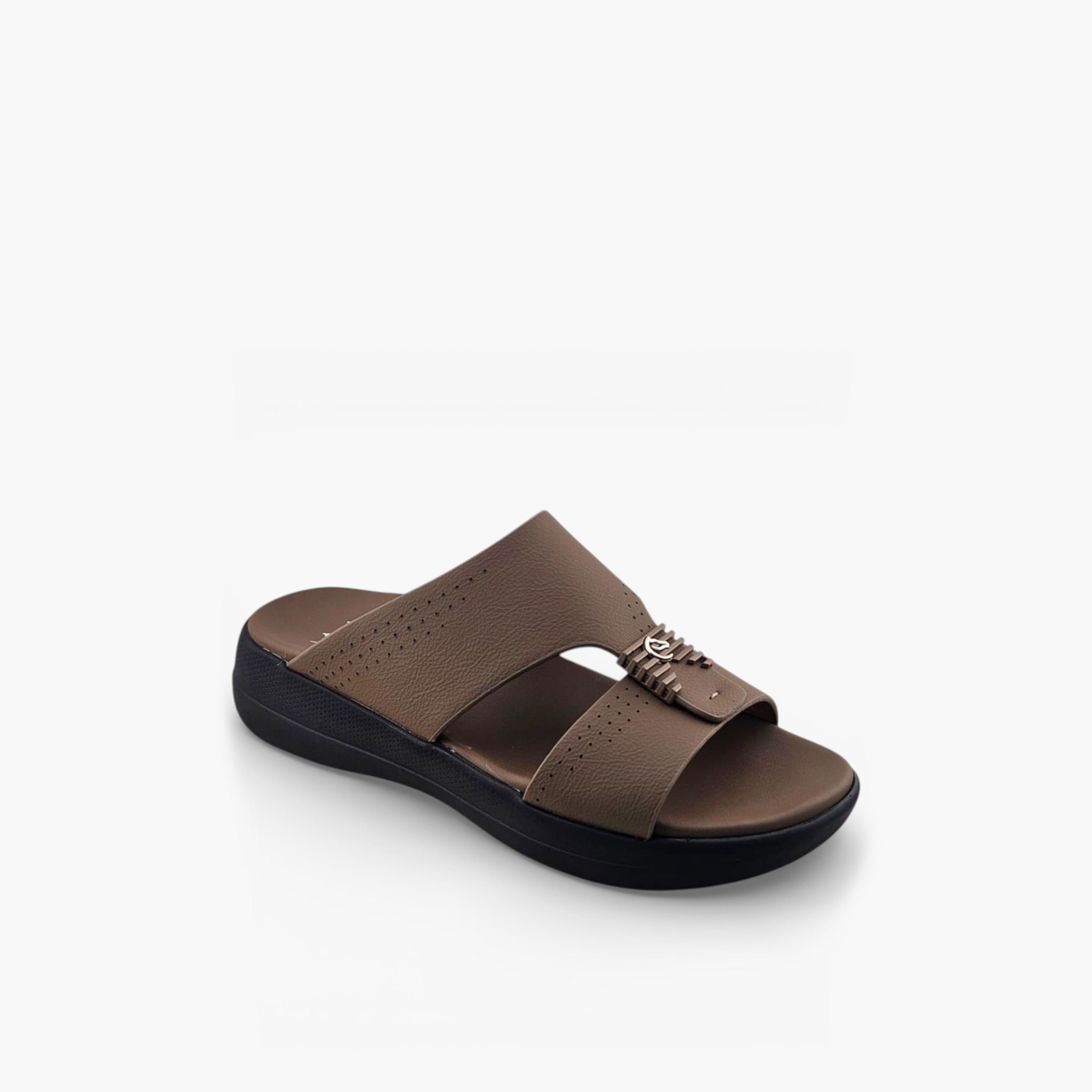 Al Fanoos Men's Slip-On Casa Al Noor Arabic Sandals | AFB26001-men-shoes-sandals-image-1