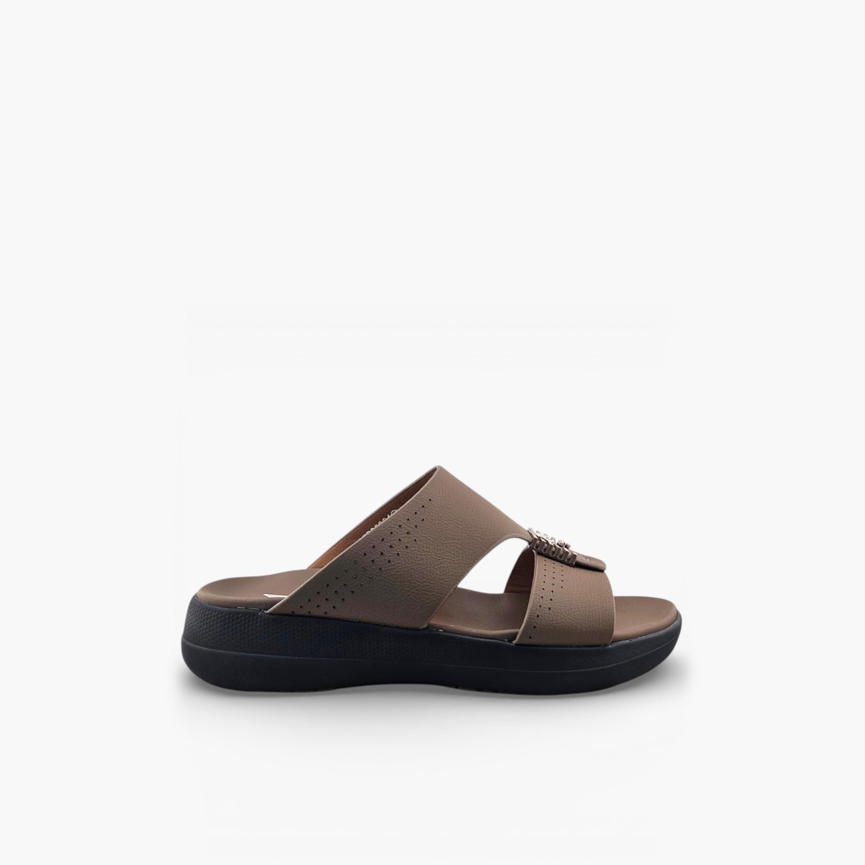 Al Fanoos Men's Slip-On Casa Al Noor Arabic Sandals | AFB26001-men-shoes-sandals-image-2