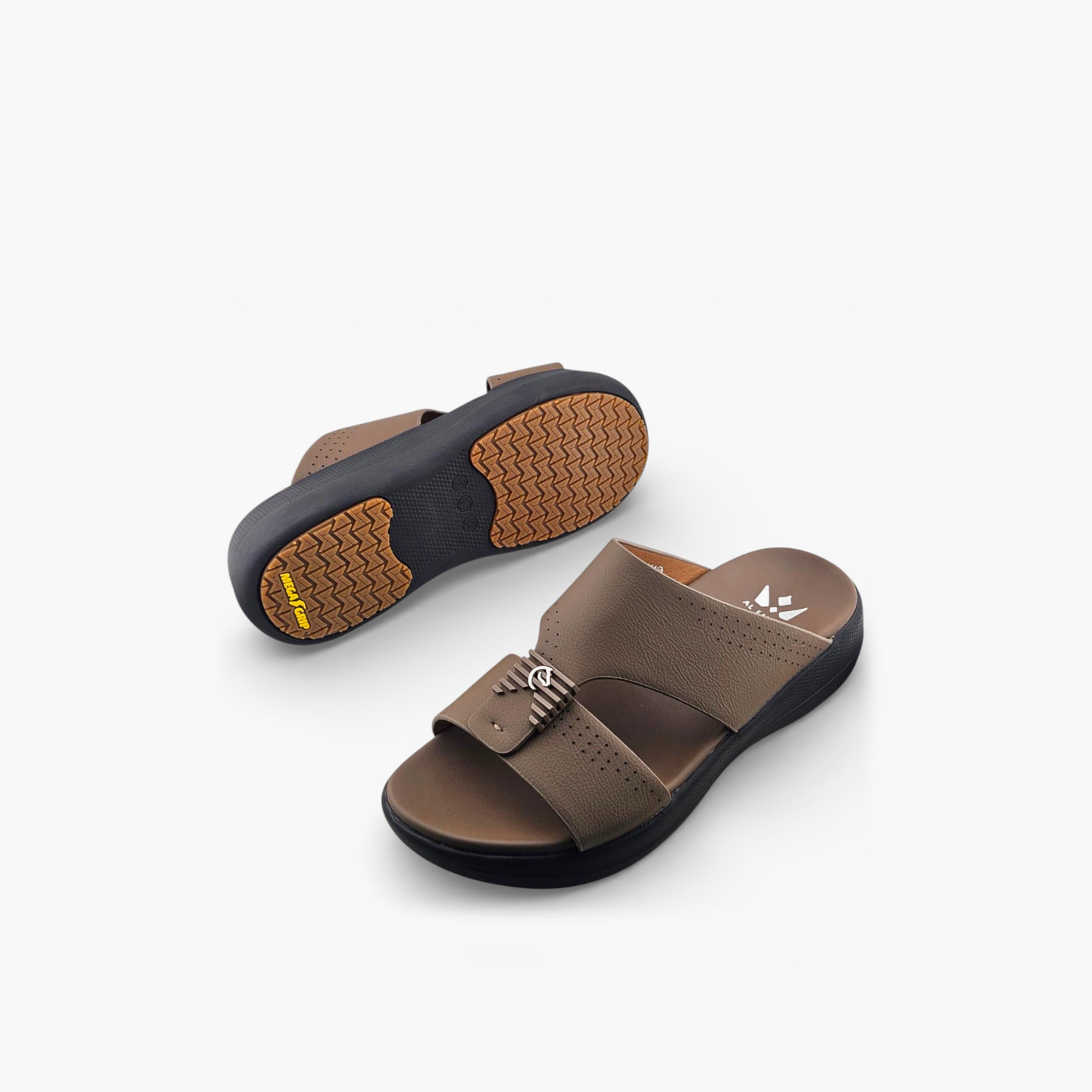 Al Fanoos Men's Slip-On Casa Al Noor Arabic Sandals | AFB26001-men-shoes-sandals-image-5