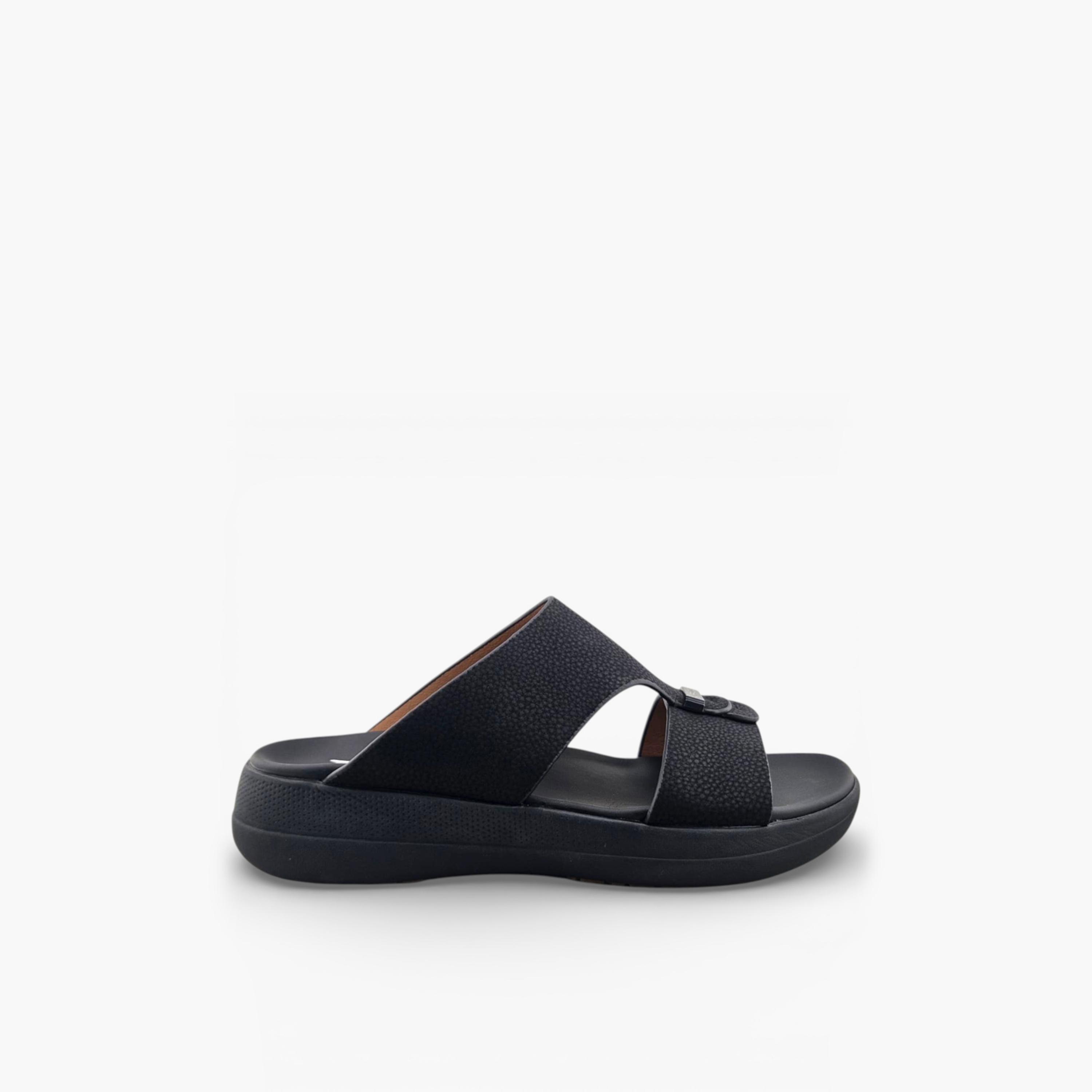 الفانوس - صندل كاسا النور رجالي سهل الارتداء تصميم عربي | AFB26002-men-shoes-sandals-image-2