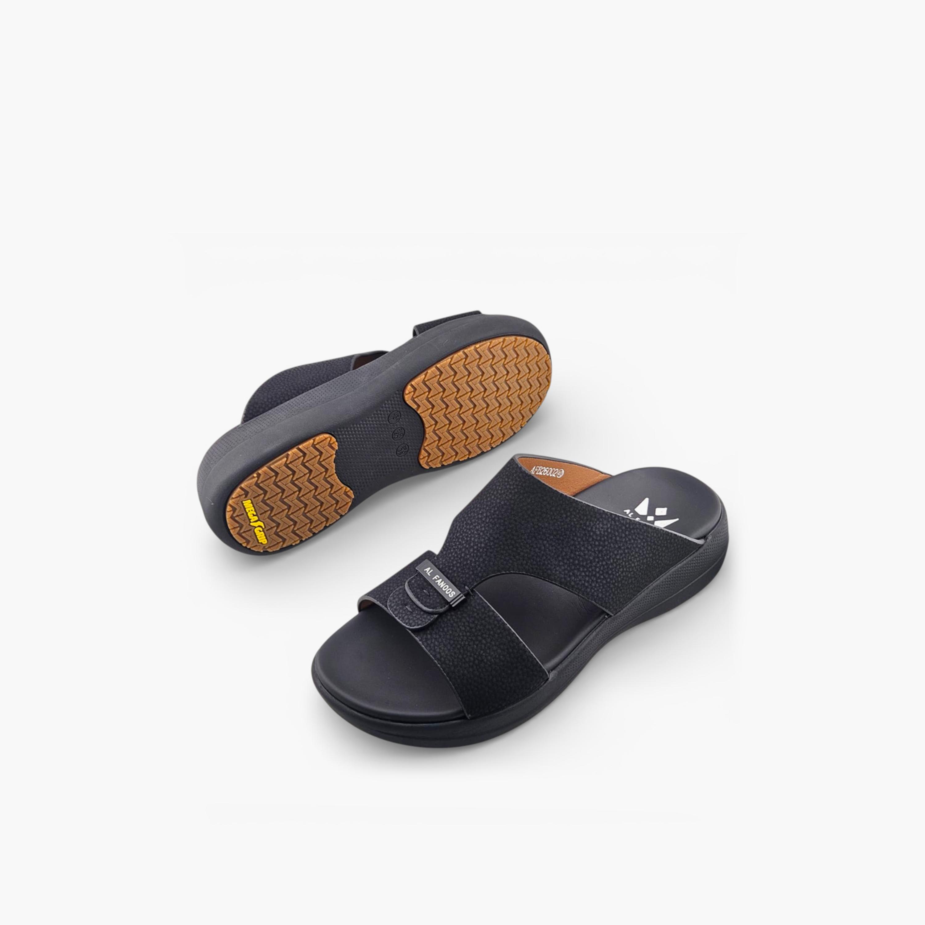 الفانوس - صندل كاسا النور رجالي سهل الارتداء تصميم عربي | AFB26002-men-shoes-sandals-image-5