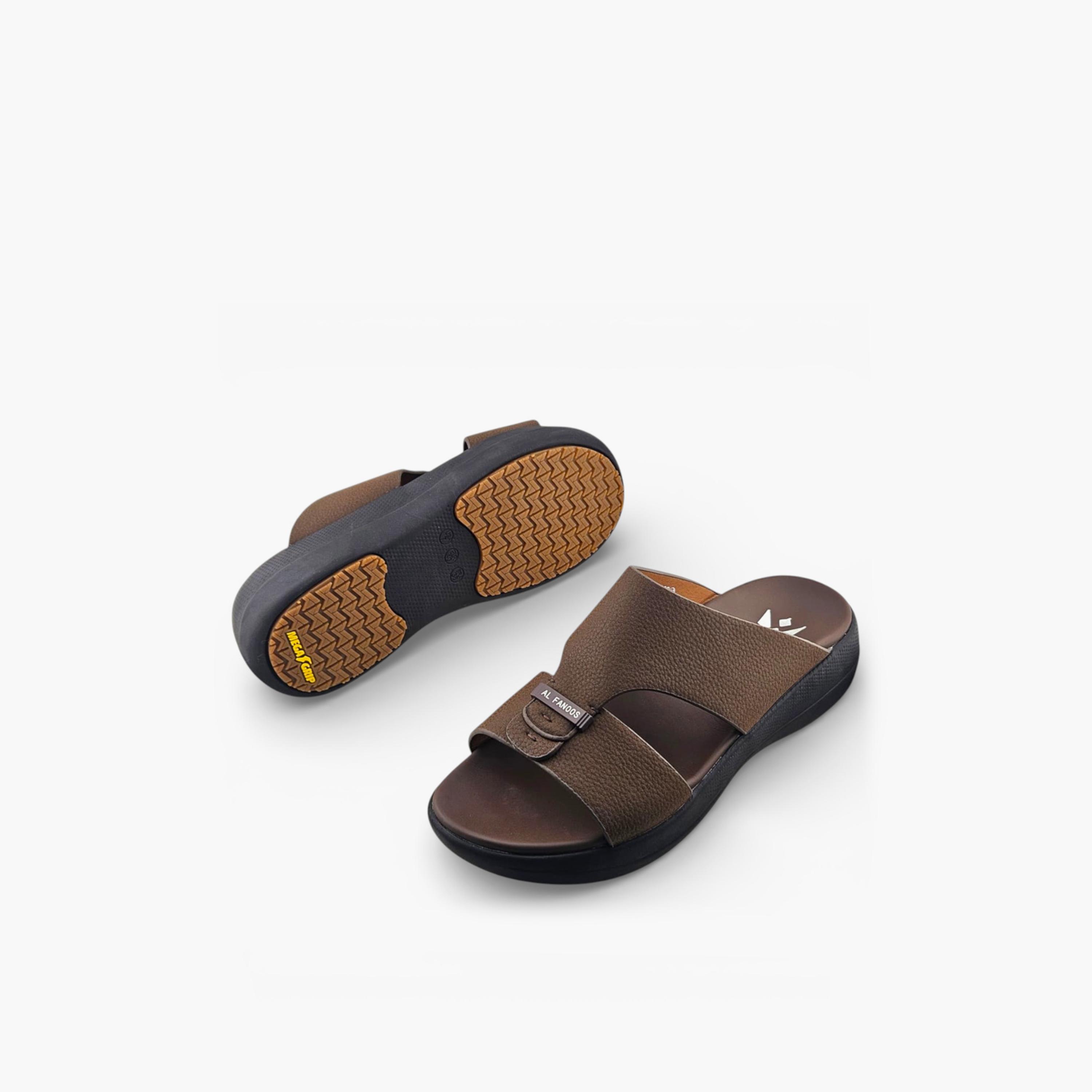 الفانوس - صندل كاسا النور رجالي سهل الارتداء تصميم عربي | AFB26002-men-shoes-sandals-image-5