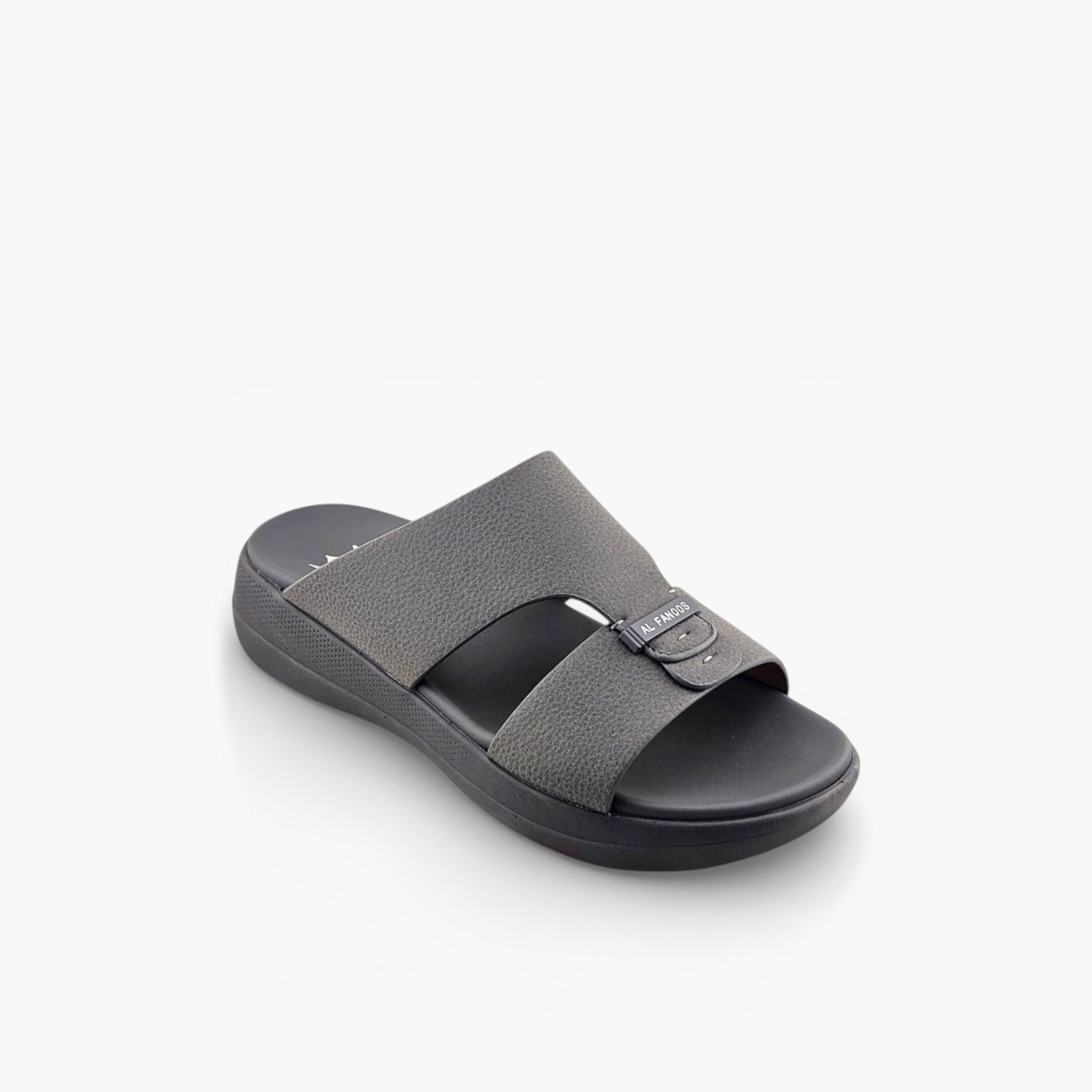 الفانوس - صندل كاسا النور رجالي سهل الارتداء تصميم عربي | AFB26002-men-shoes-sandals-image-1