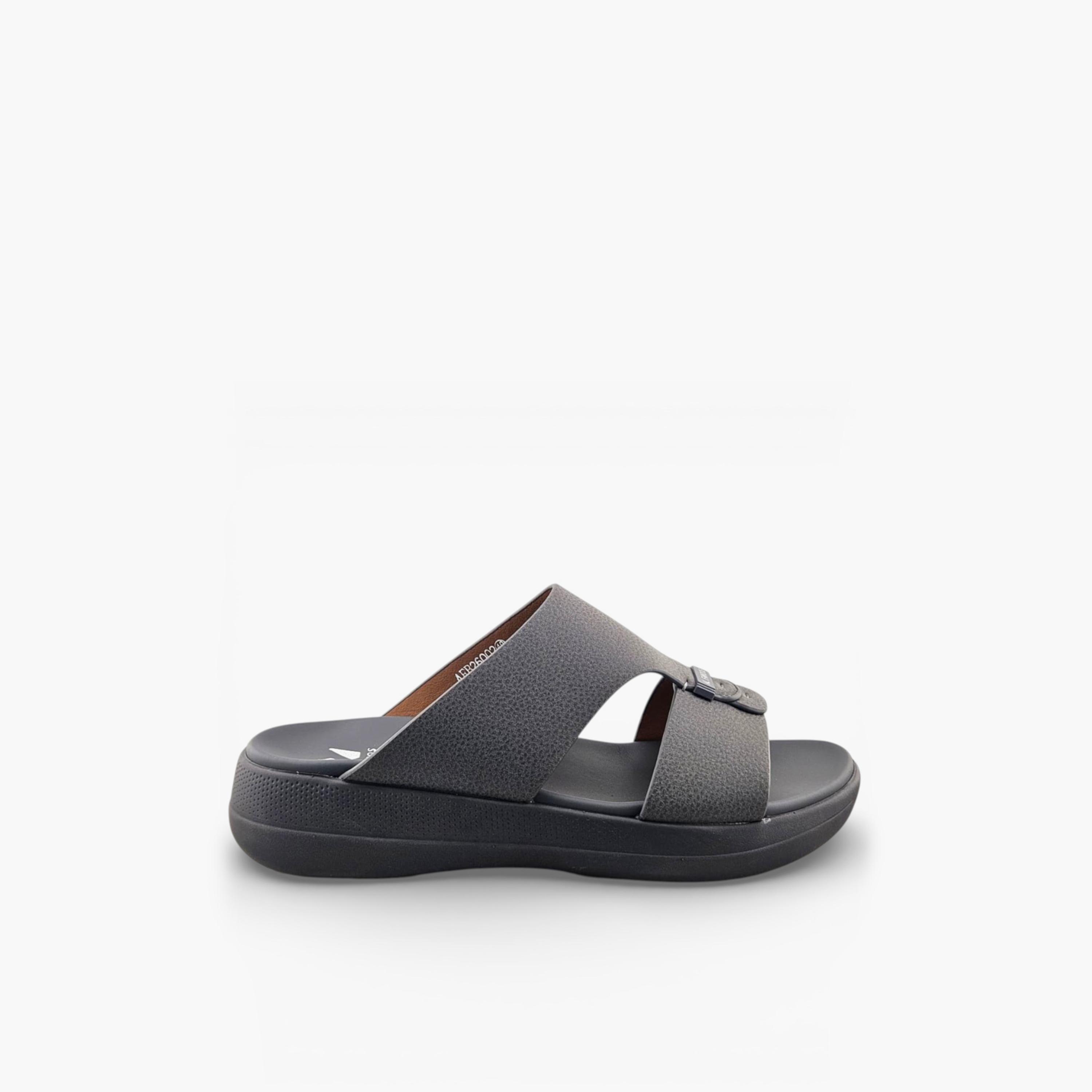 الفانوس - صندل كاسا النور رجالي سهل الارتداء تصميم عربي | AFB26002-men-shoes-sandals-image-2