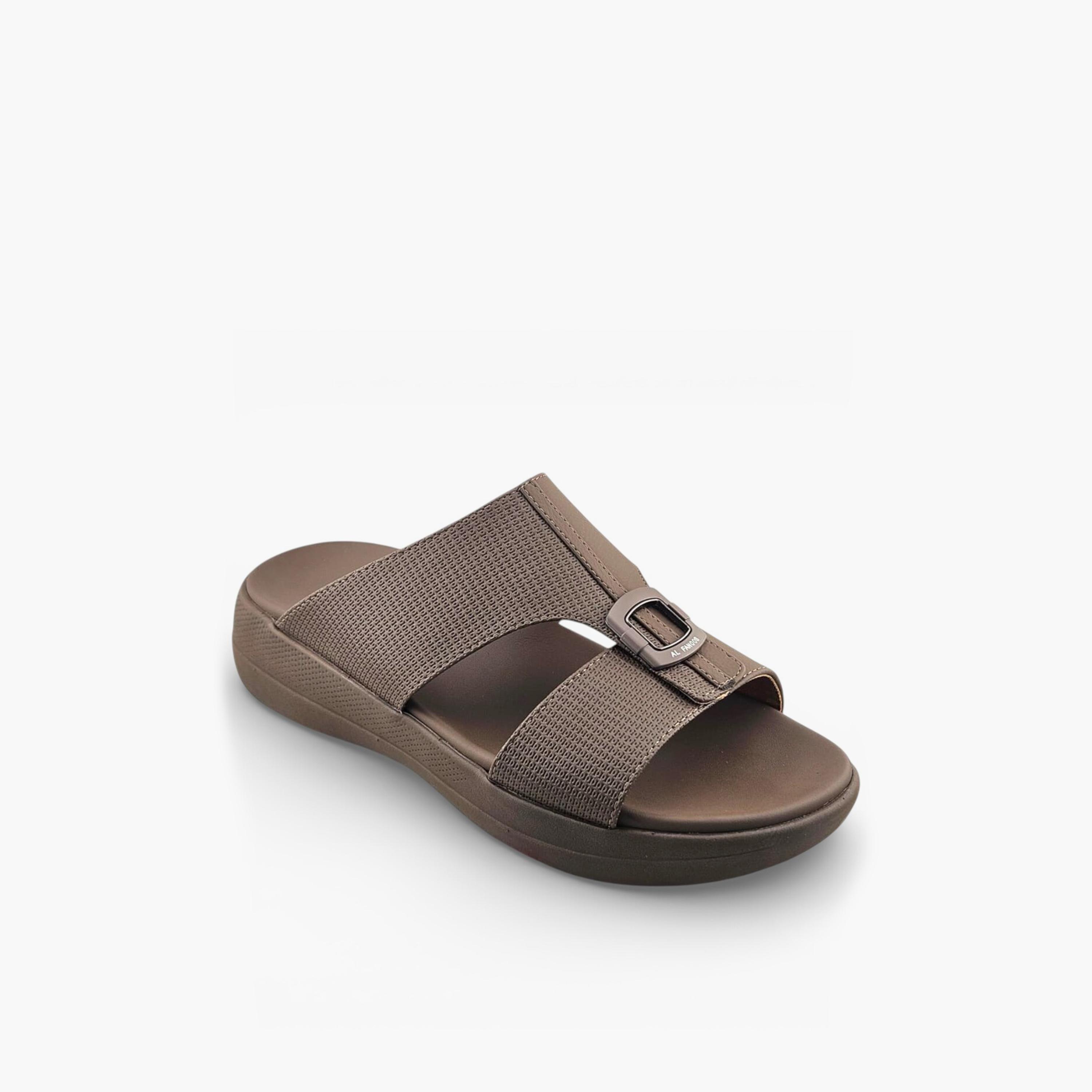 Al Fanoos Men's Slip-On Casa Al Noor Arabic Sandals | AFB26003-men-shoes-sandals-image-1