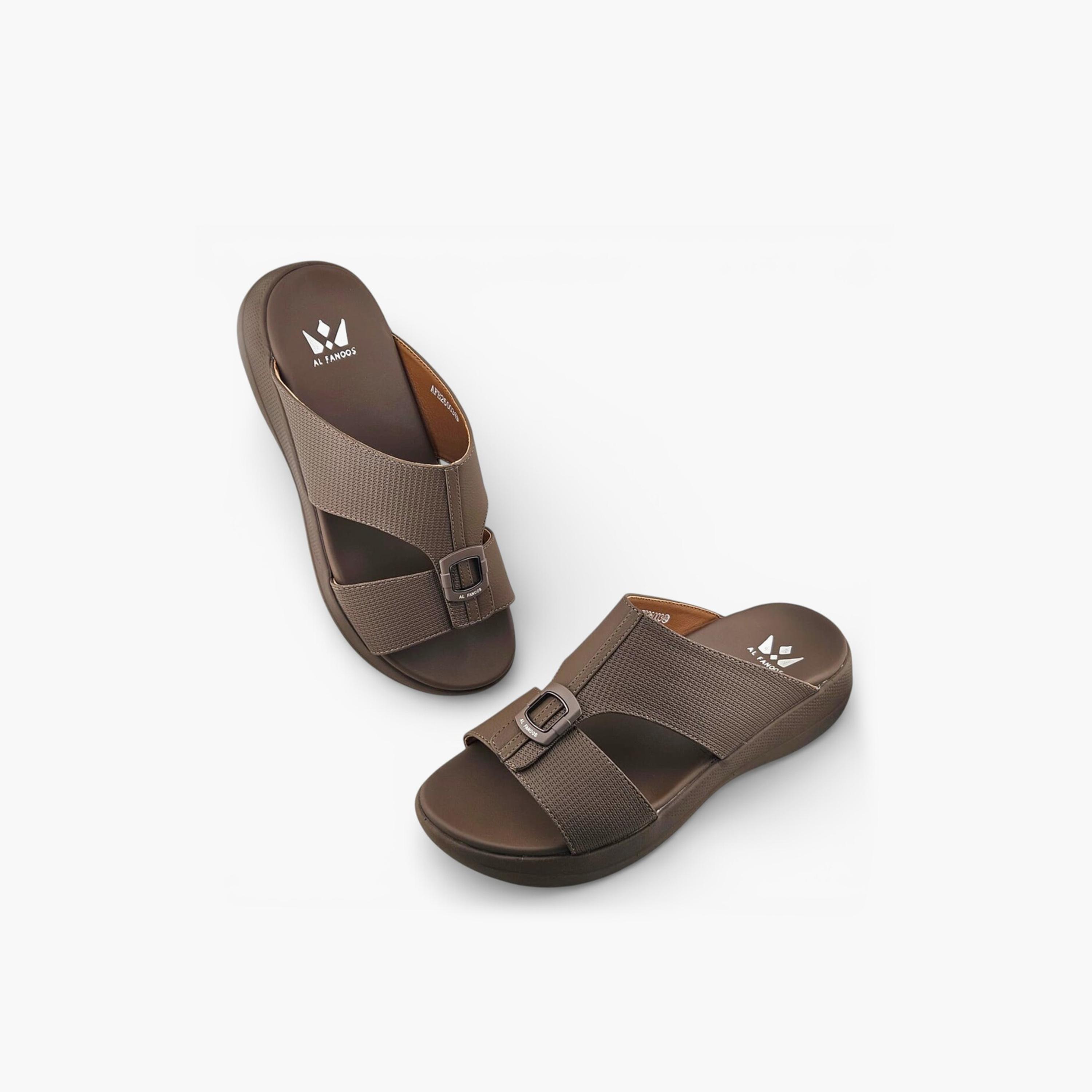 Al Fanoos Men's Slip-On Casa Al Noor Arabic Sandals | AFB26003-men-shoes-sandals-image-4