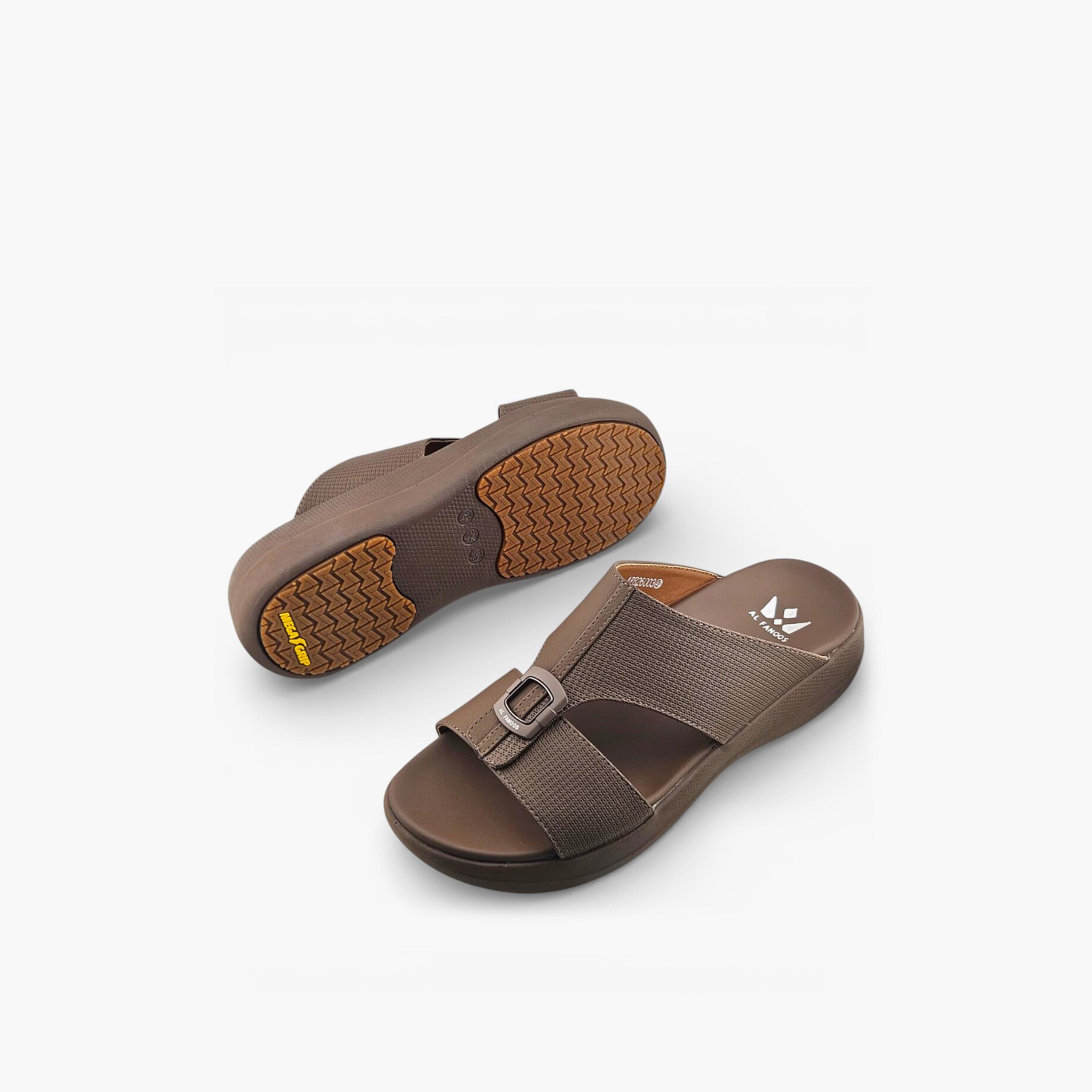 Al Fanoos Men's Slip-On Casa Al Noor Arabic Sandals | AFB26003-men-shoes-sandals-image-5