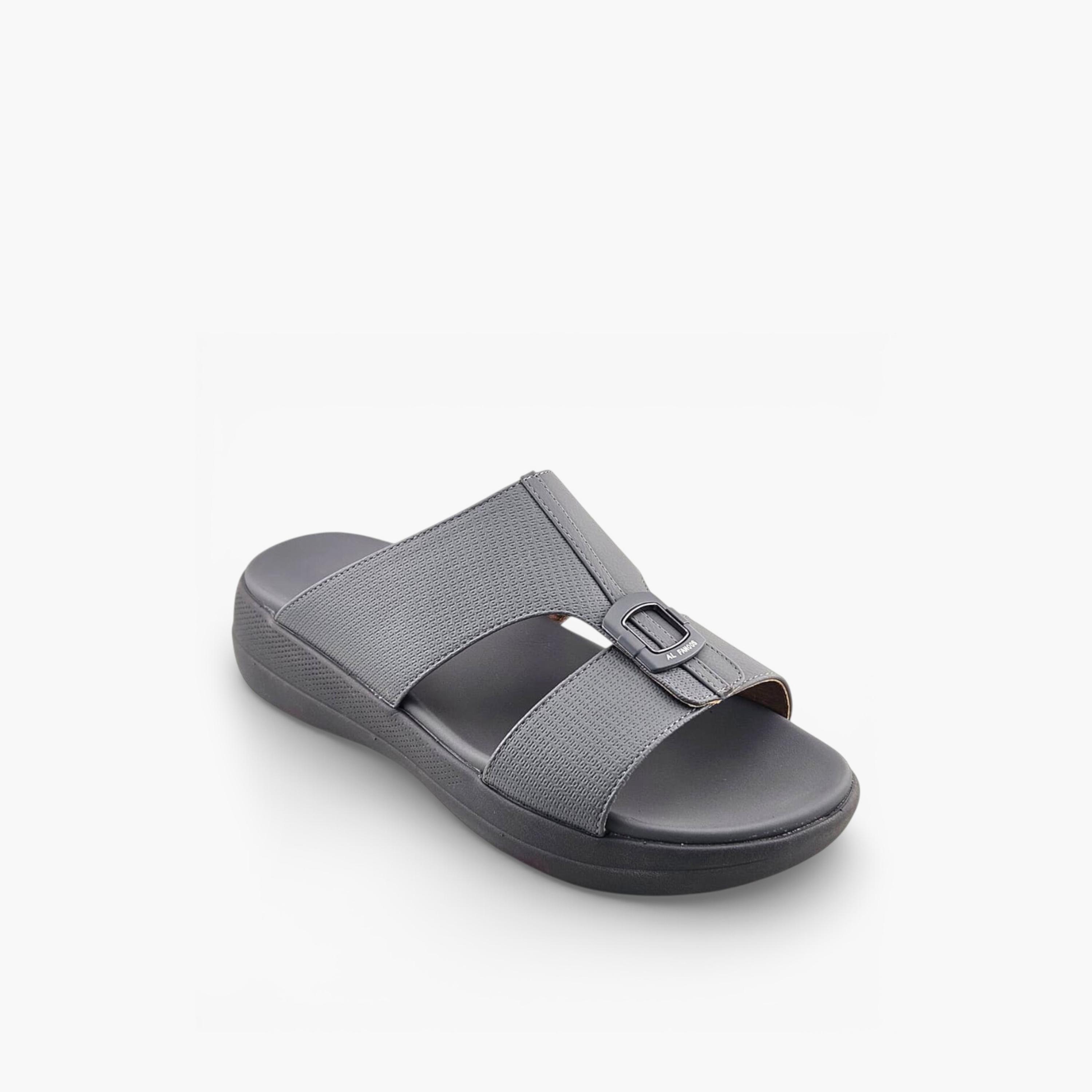 Al Fanoos Men's Slip-On Casa Al Noor Arabic Sandals | AFB26003-men-shoes-sandals-image-1