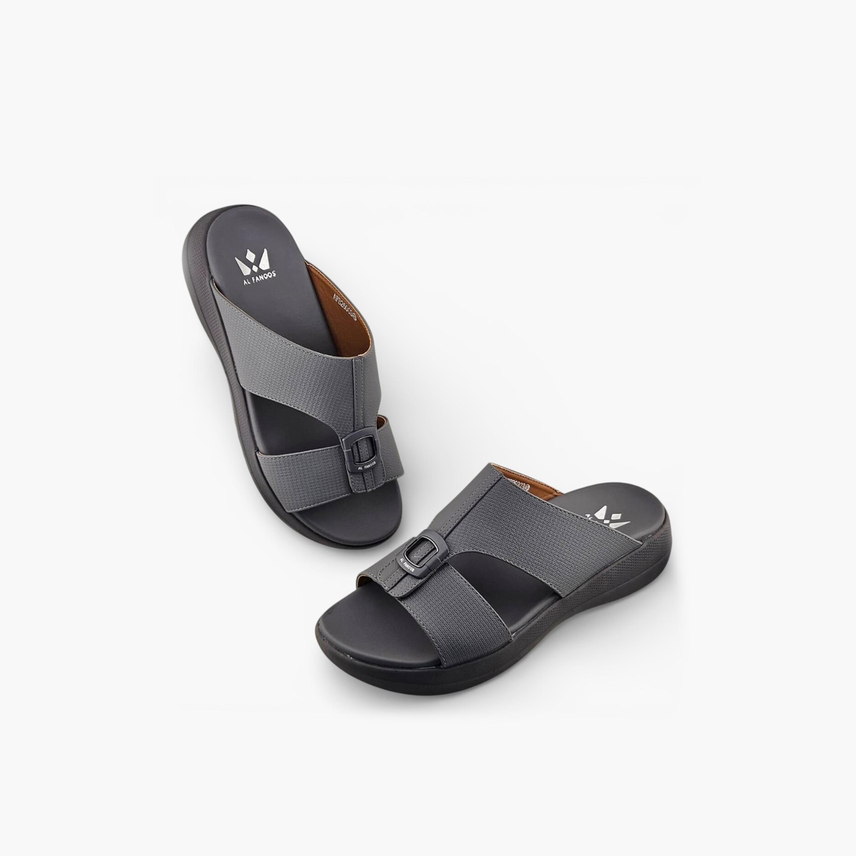 Al Fanoos Men's Slip-On Casa Al Noor Arabic Sandals | AFB26003-men-shoes-sandals-image-4