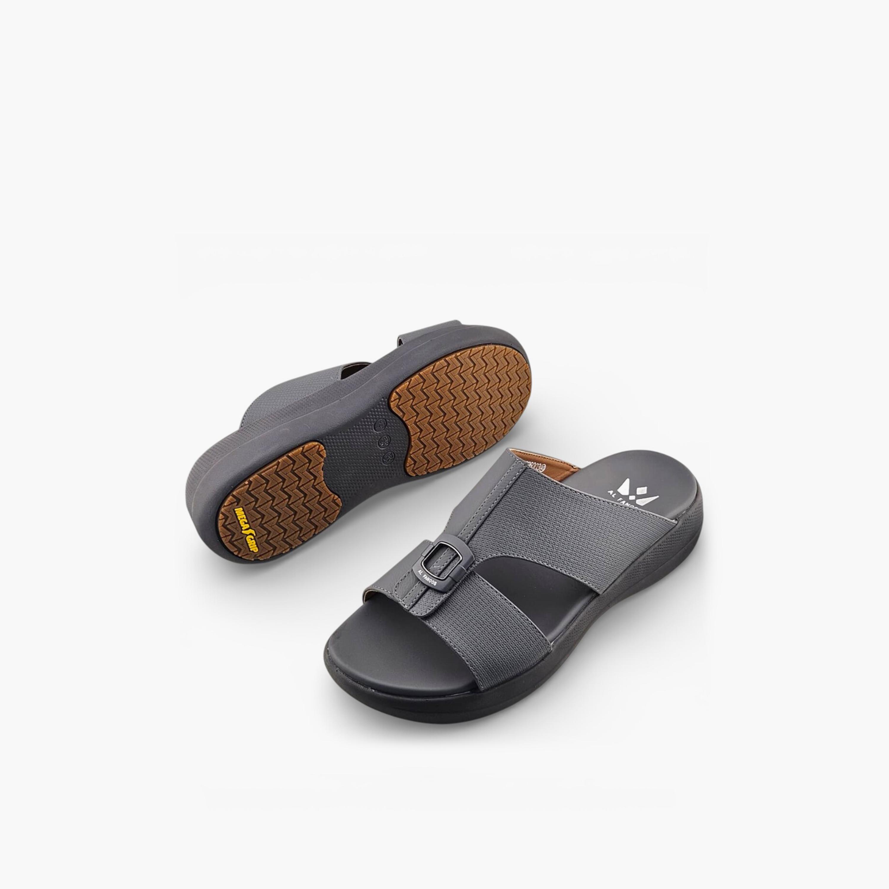 Al Fanoos Men's Slip-On Casa Al Noor Arabic Sandals | AFB26003-men-shoes-sandals-image-5