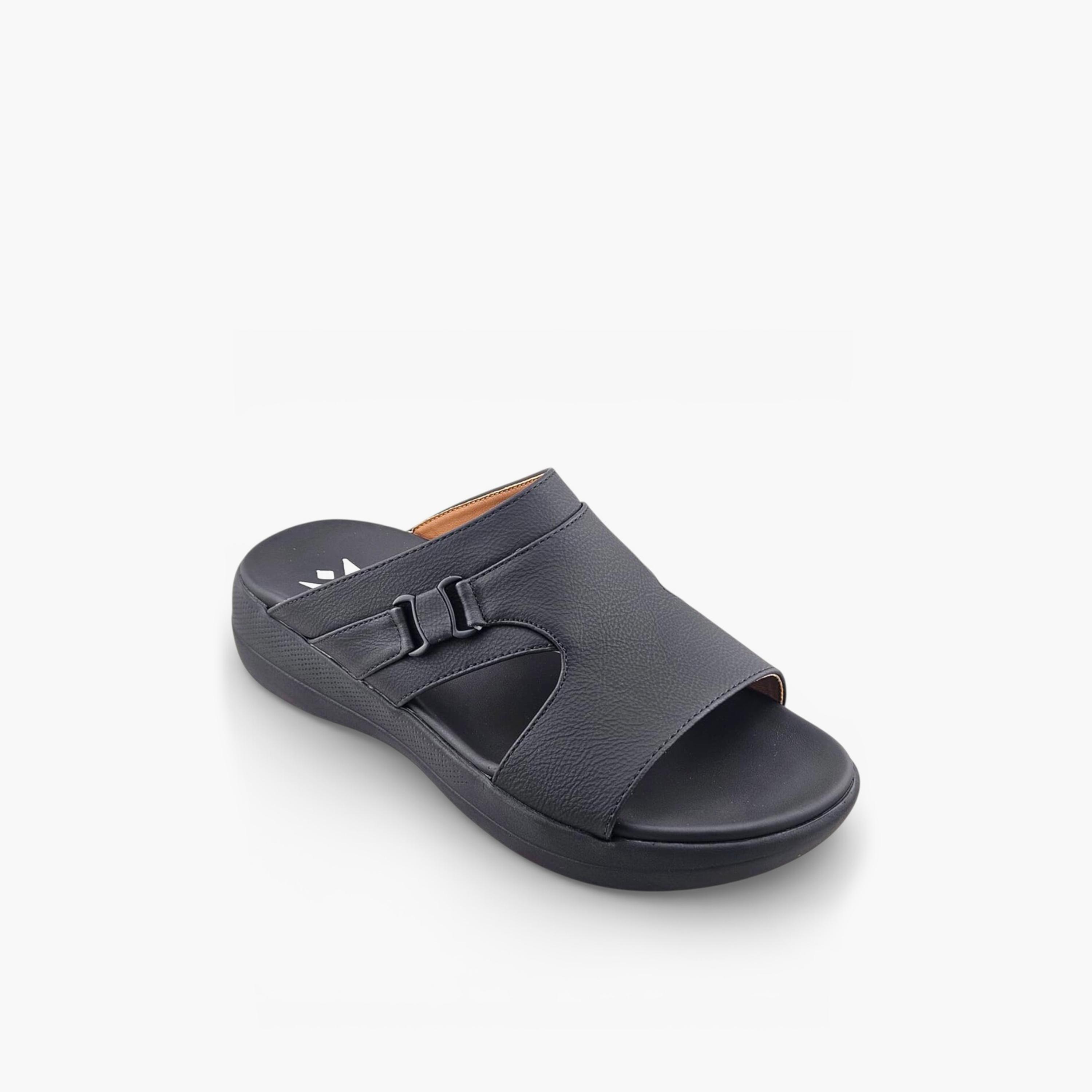 الفانوس - صندل كاسا النور رجالي سهل الارتداء تصميم عربي | AFB26004-men-shoes-sandals-image-1