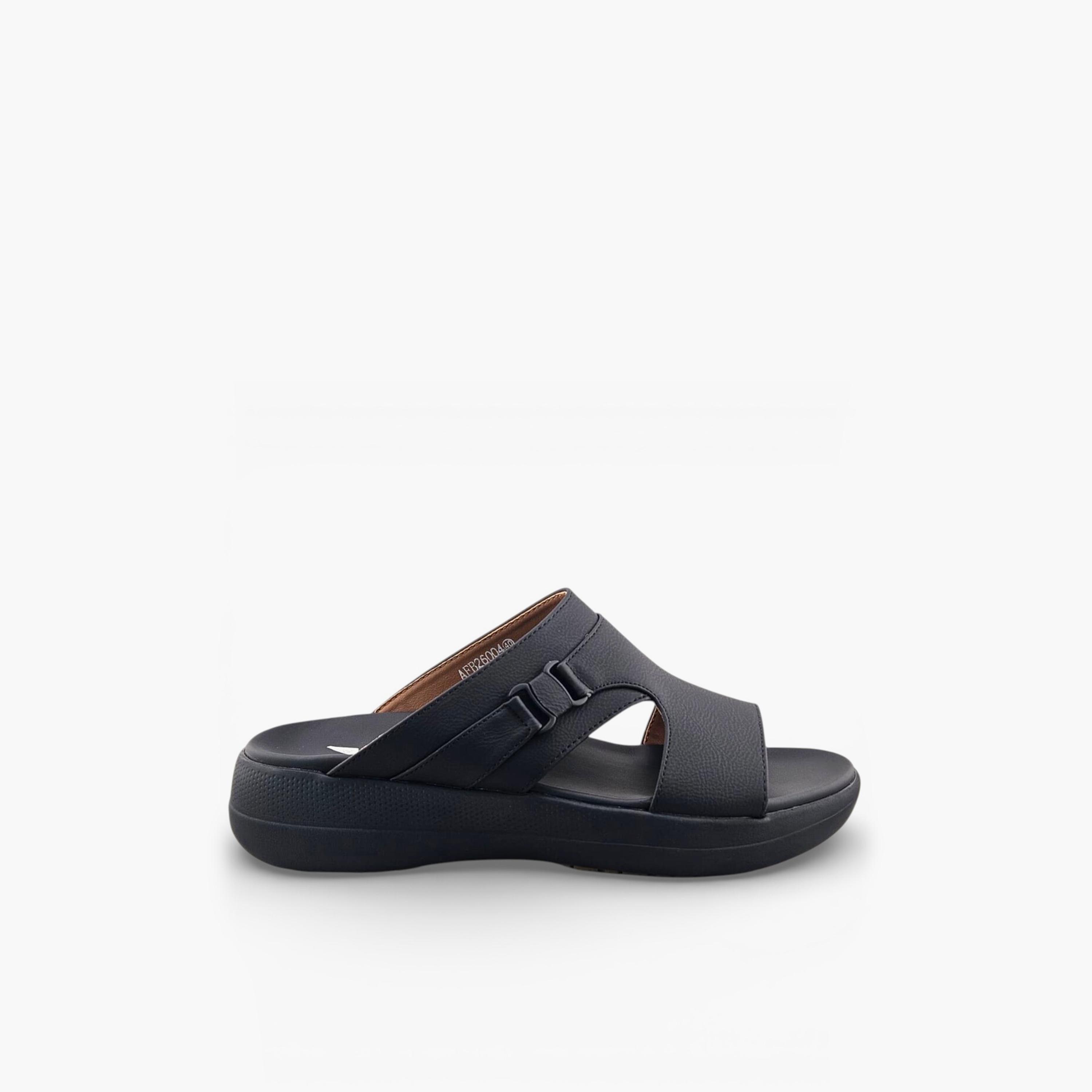 الفانوس - صندل كاسا النور رجالي سهل الارتداء تصميم عربي | AFB26004-men-shoes-sandals-image-2