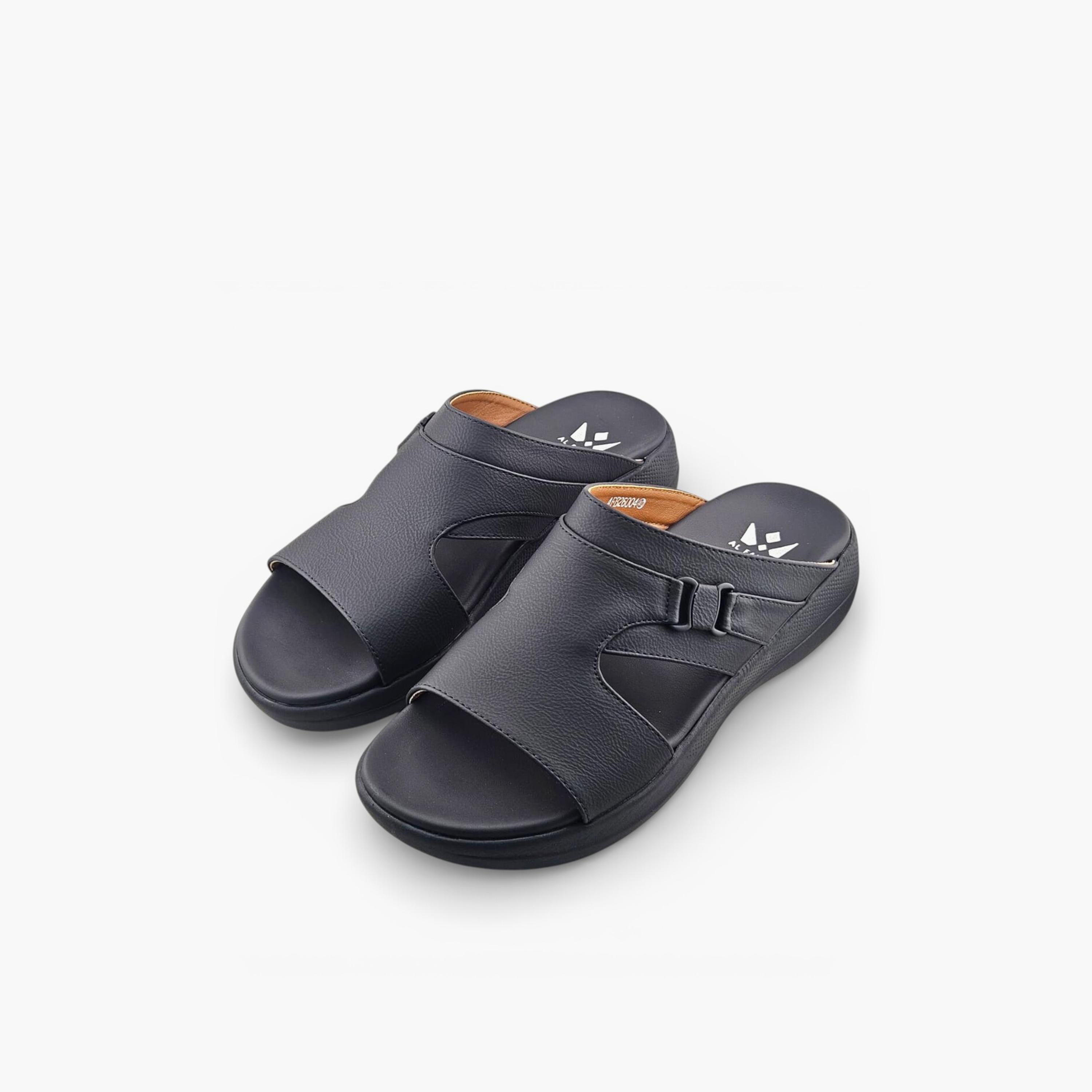 الفانوس - صندل كاسا النور رجالي سهل الارتداء تصميم عربي | AFB26004-men-shoes-sandals-image-3