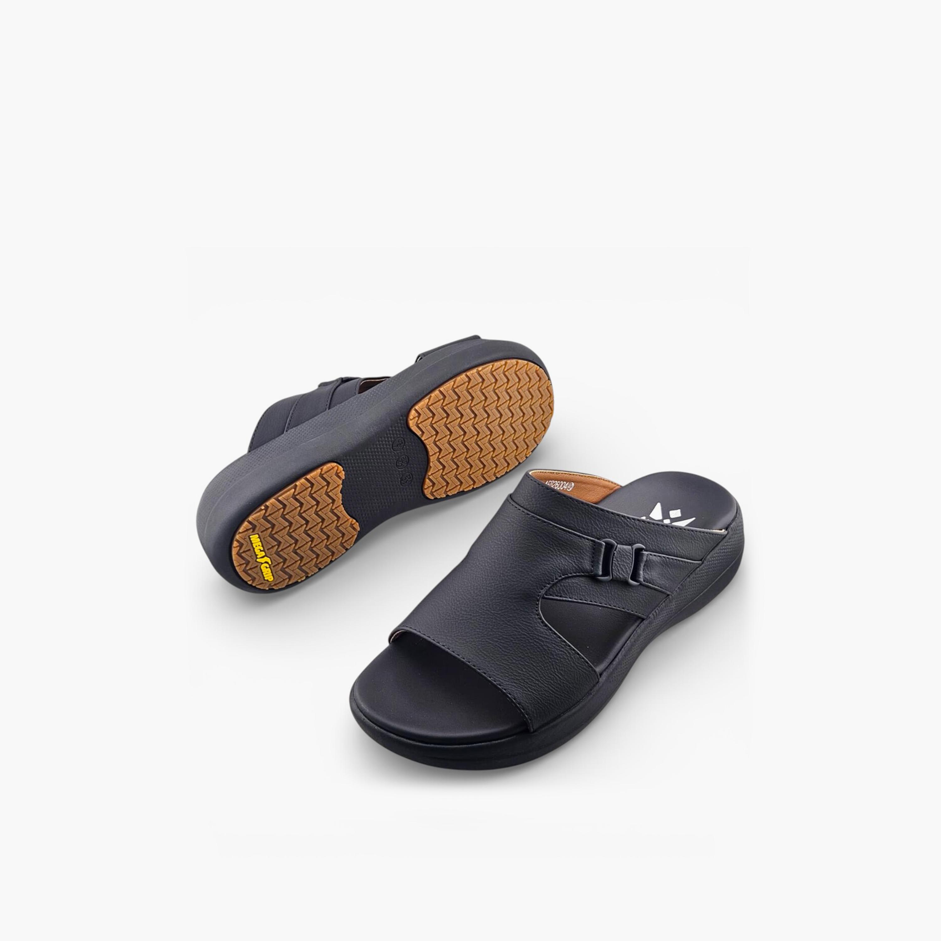 الفانوس - صندل كاسا النور رجالي سهل الارتداء تصميم عربي | AFB26004-men-shoes-sandals-image-5