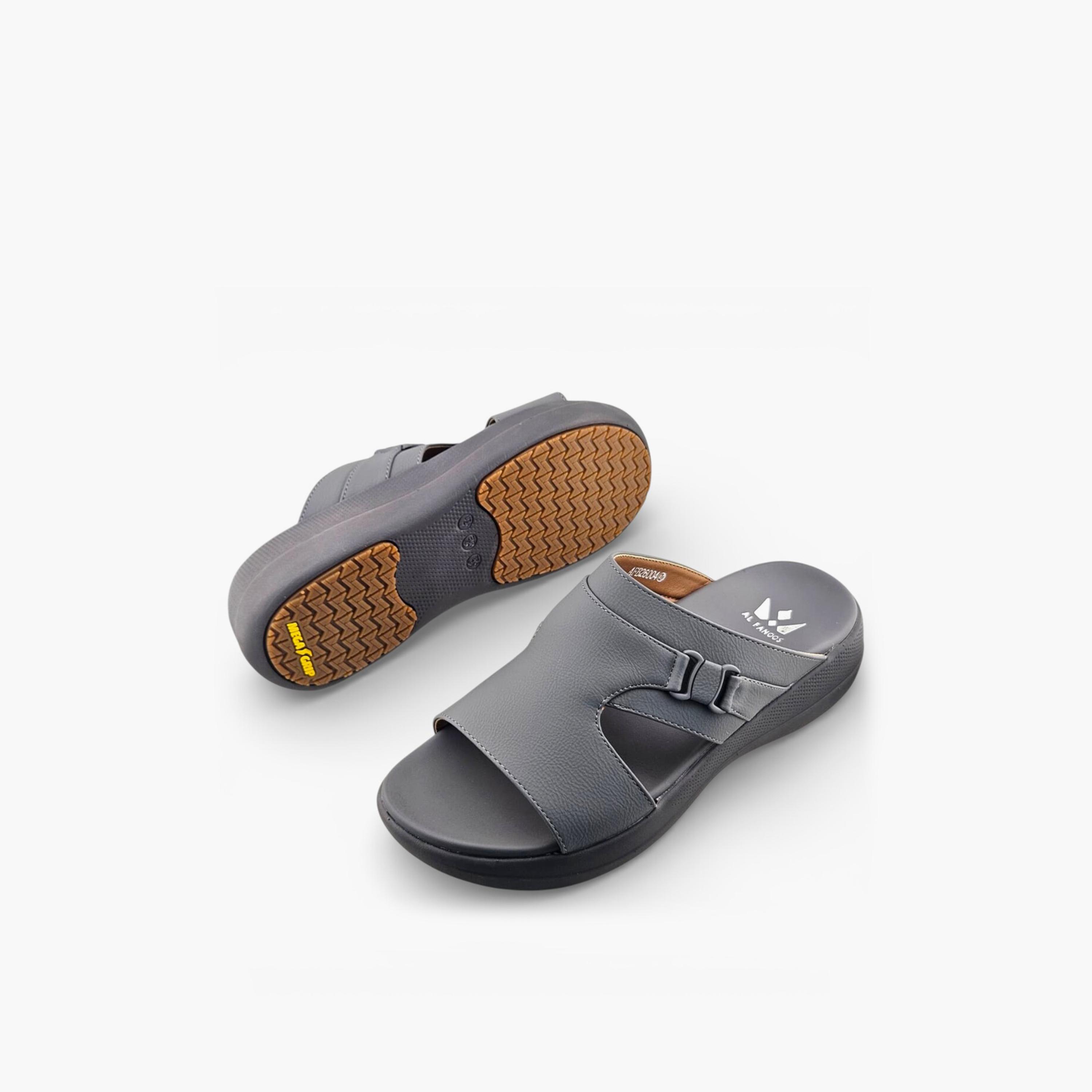 الفانوس - صندل كاسا النور رجالي سهل الارتداء تصميم عربي | AFB26004-men-shoes-sandals-image-5
