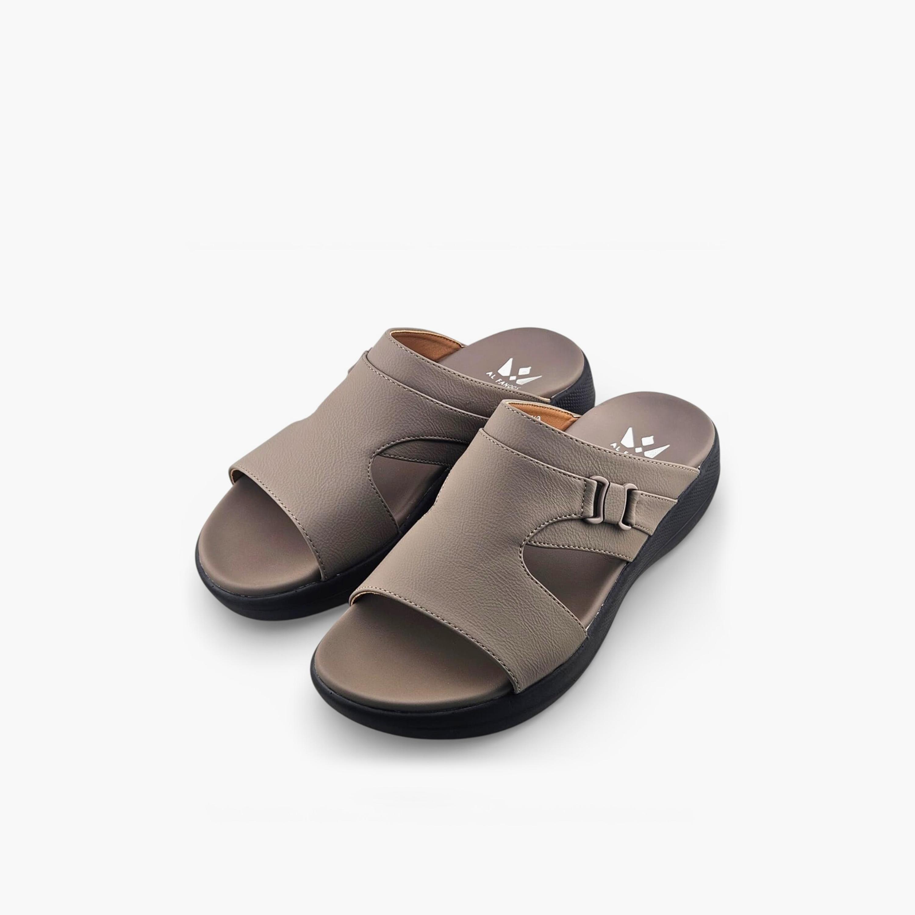 Al Fanoos Men's Slip-On Casa Al Noor Arabic Sandals | AFB26004-men-shoes-sandals-image-3
