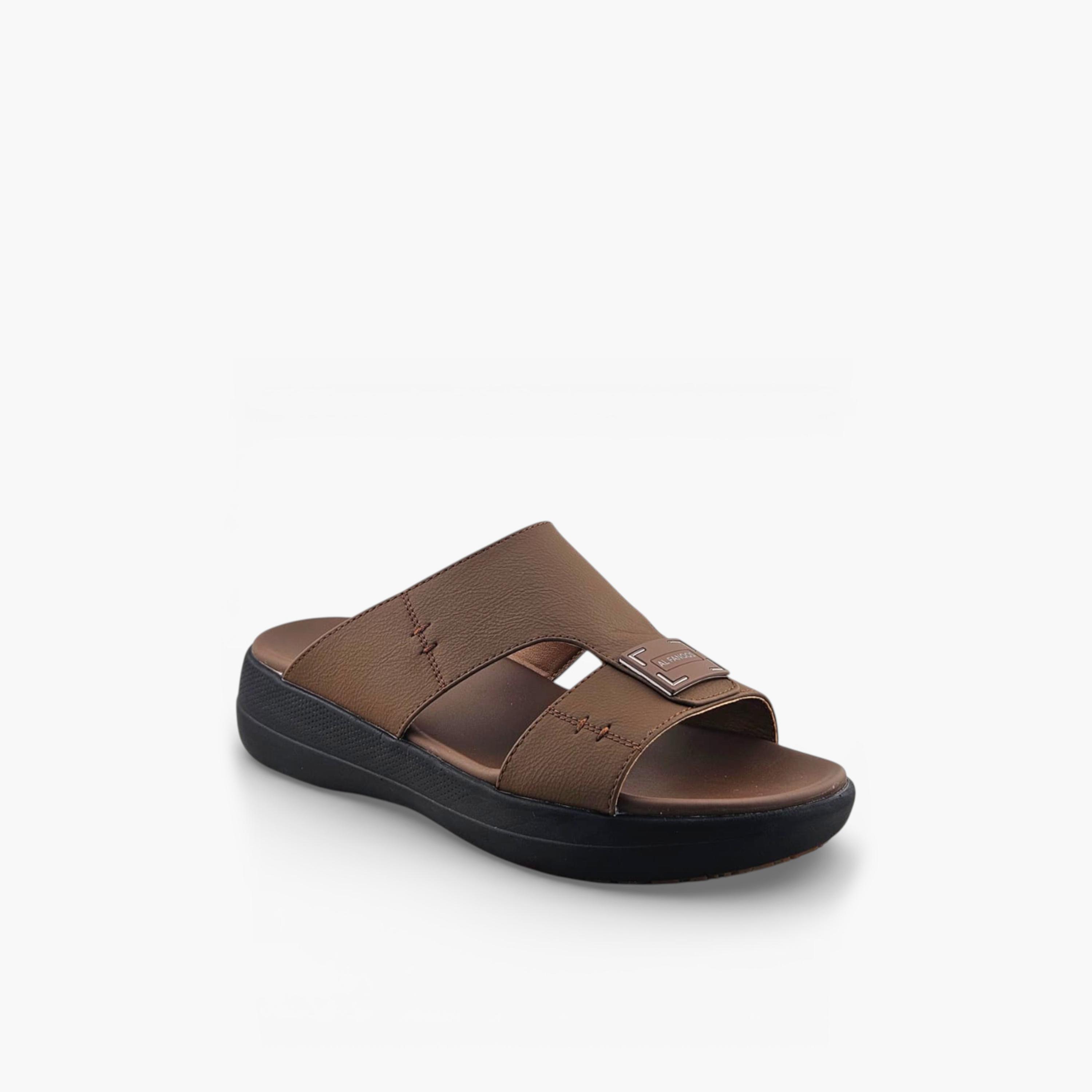 Al Fanoos Men's Slip-On Casa Al Noor Arabic Sandals | AFB26005-men-shoes-sandals-image-1