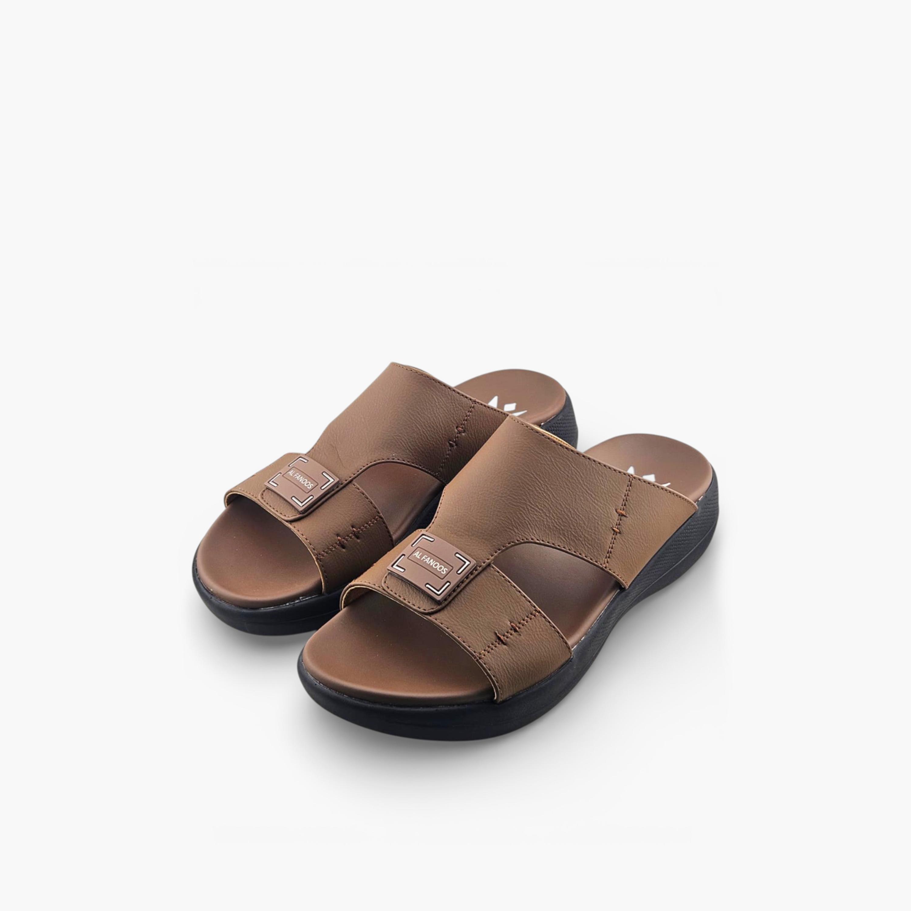 Al Fanoos Men's Slip-On Casa Al Noor Arabic Sandals | AFB26005-men-shoes-sandals-image-3