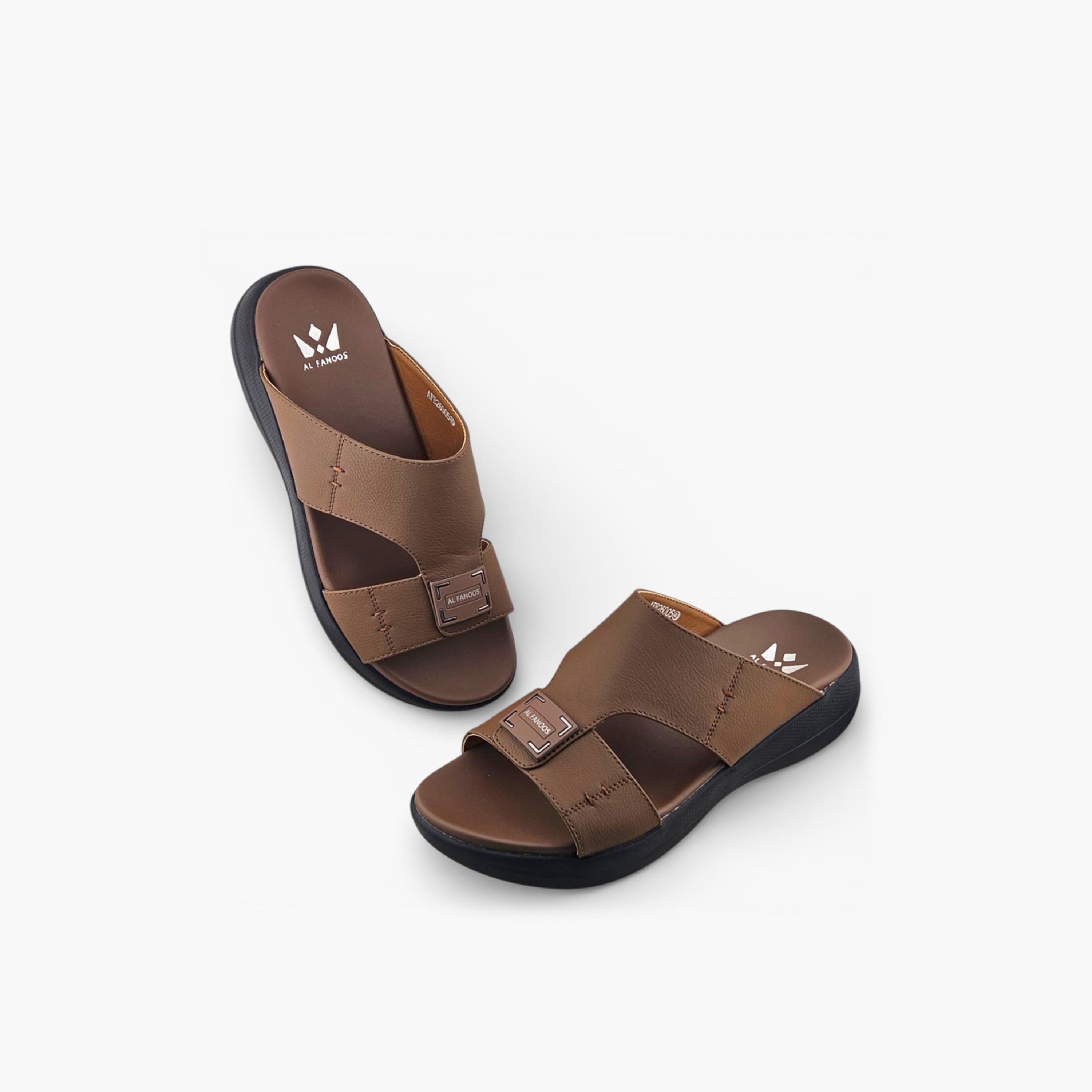 Al Fanoos Men's Slip-On Casa Al Noor Arabic Sandals | AFB26005-men-shoes-sandals-image-4