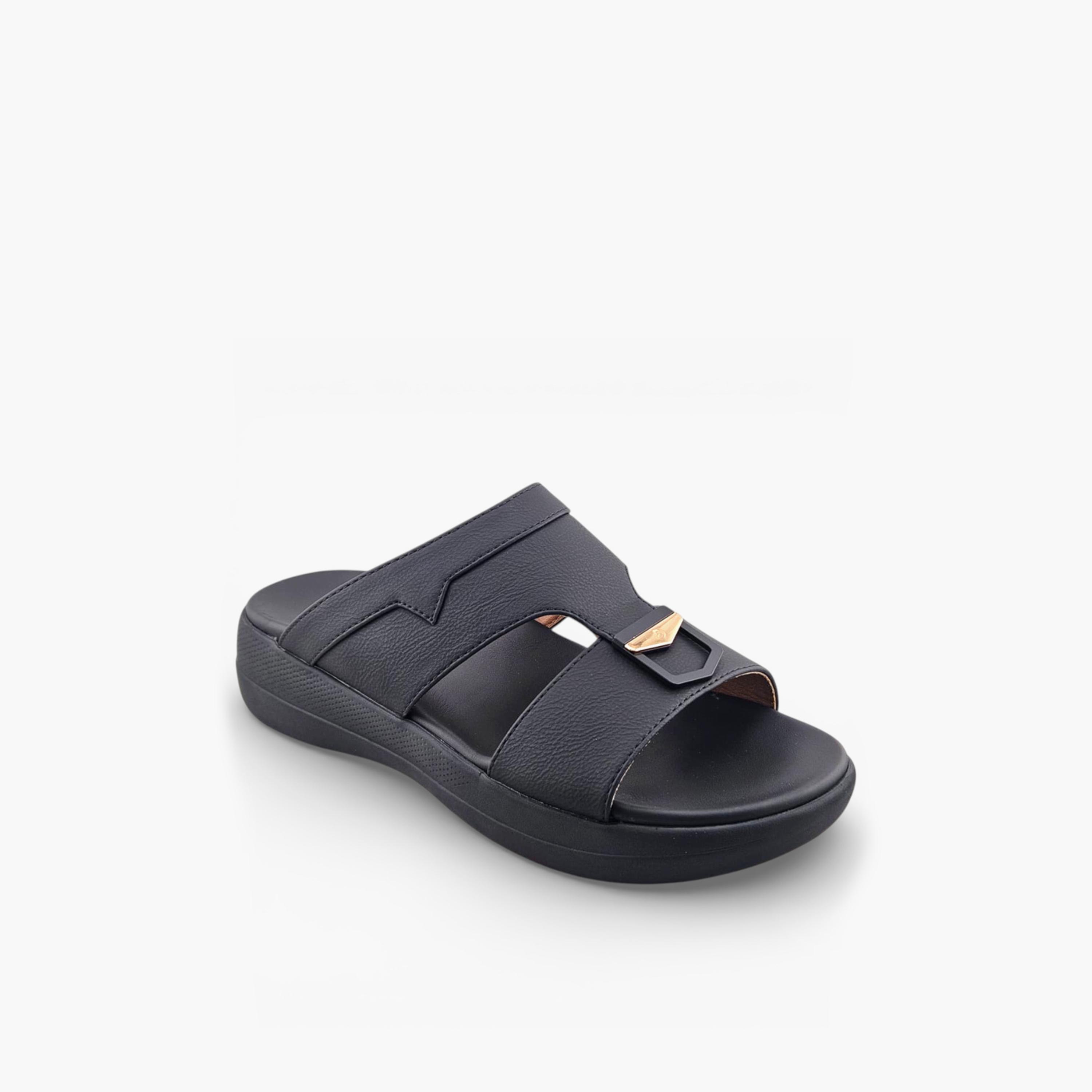 Al Fanoos Men's Slip-On Casa Al Noor Arabic Sandals | AFB26006-men-shoes-sandals-image-1