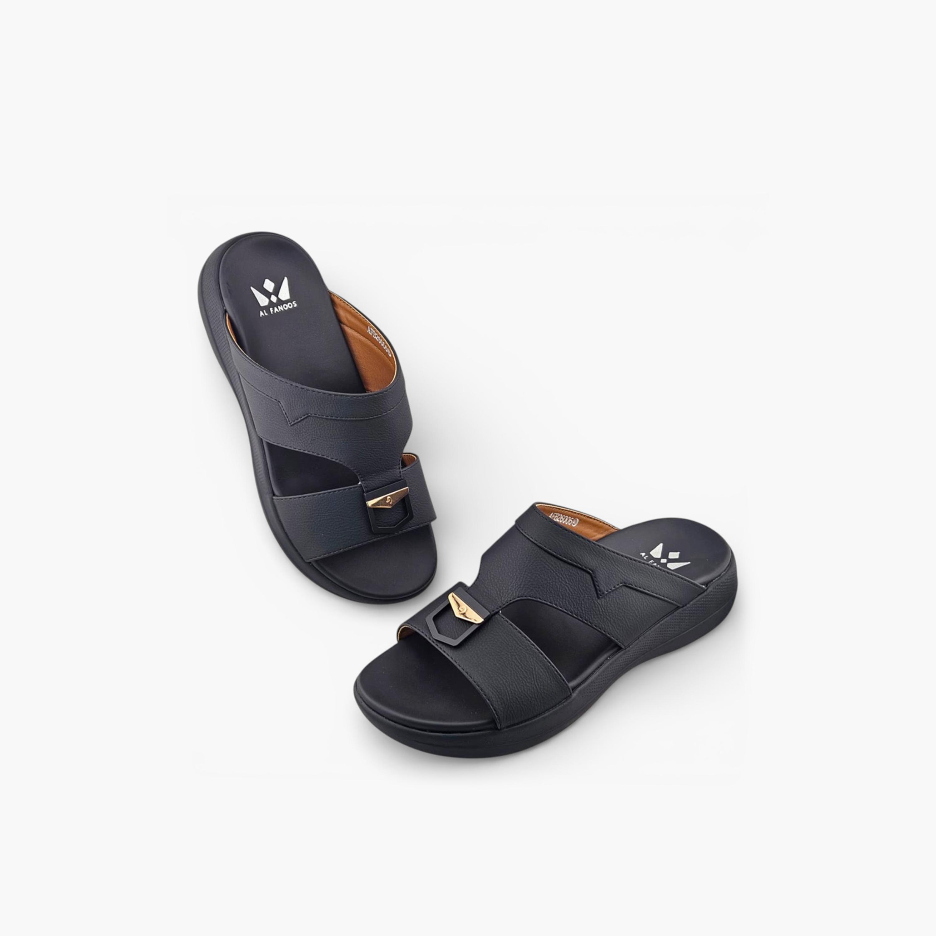 Al Fanoos Men's Slip-On Casa Al Noor Arabic Sandals | AFB26006-men-shoes-sandals-image-4