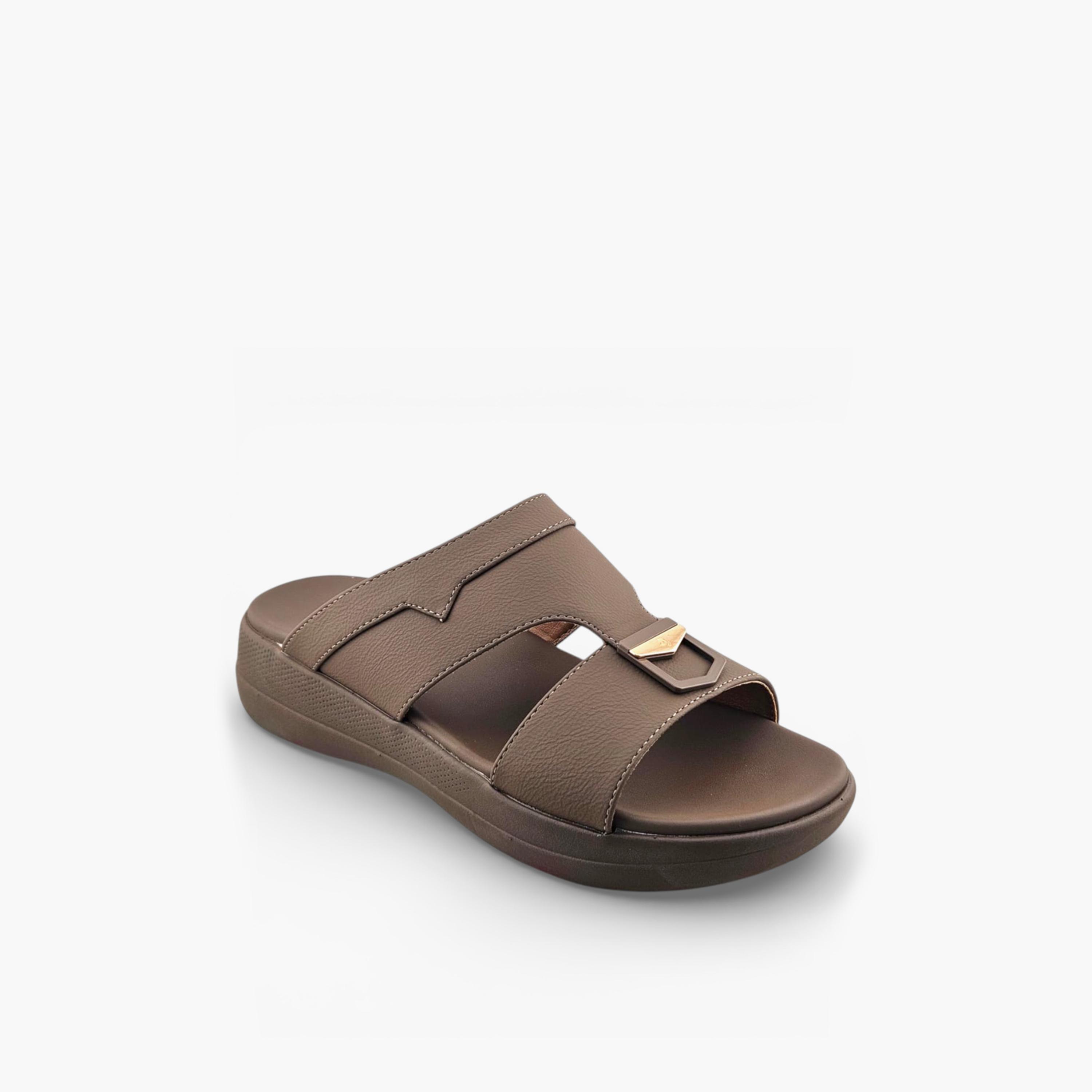 Al Fanoos Men's Slip-On Casa Al Noor Arabic Sandals | AFB26006-men-shoes-sandals-image-1