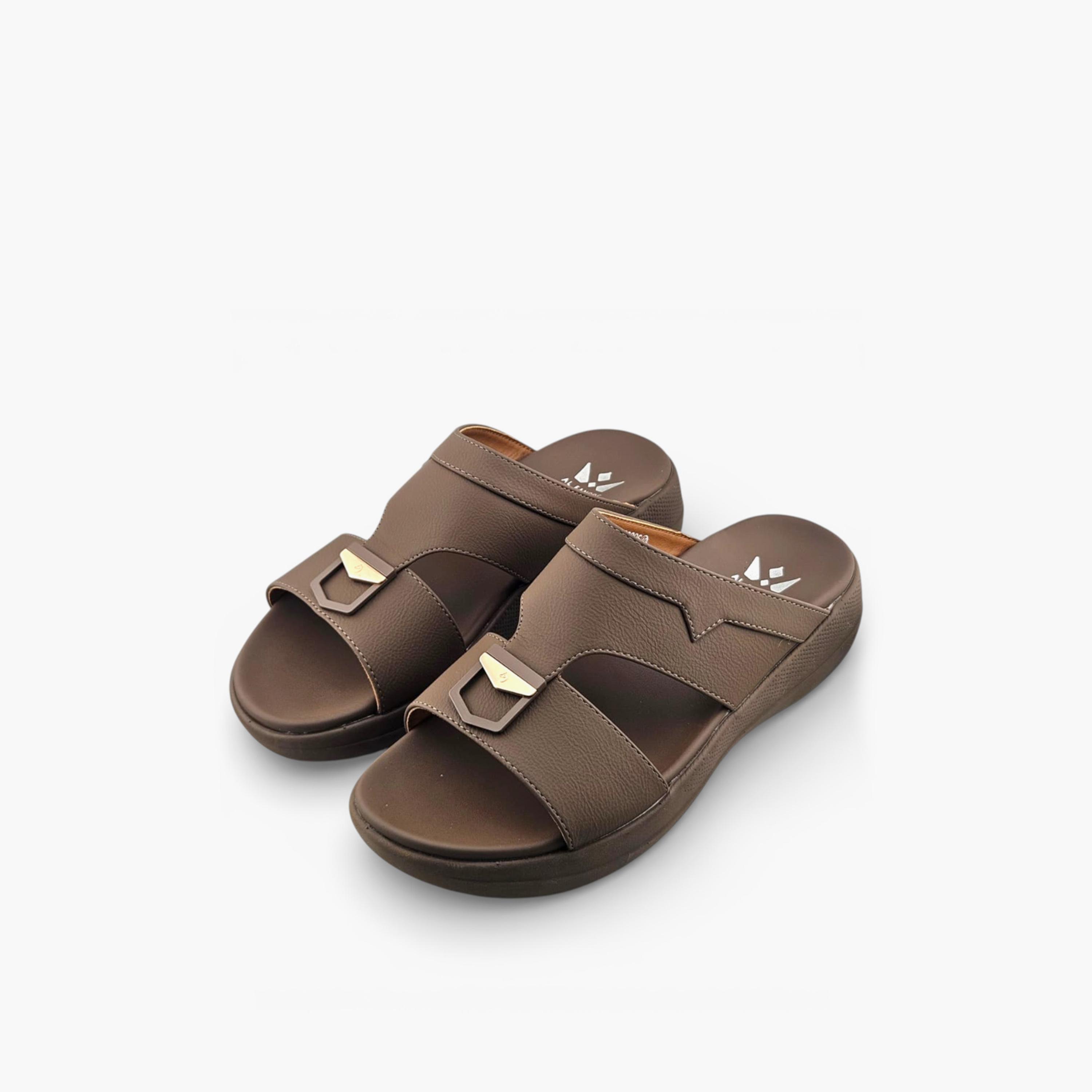 Al Fanoos Men's Slip-On Casa Al Noor Arabic Sandals | AFB26006-men-shoes-sandals-image-3