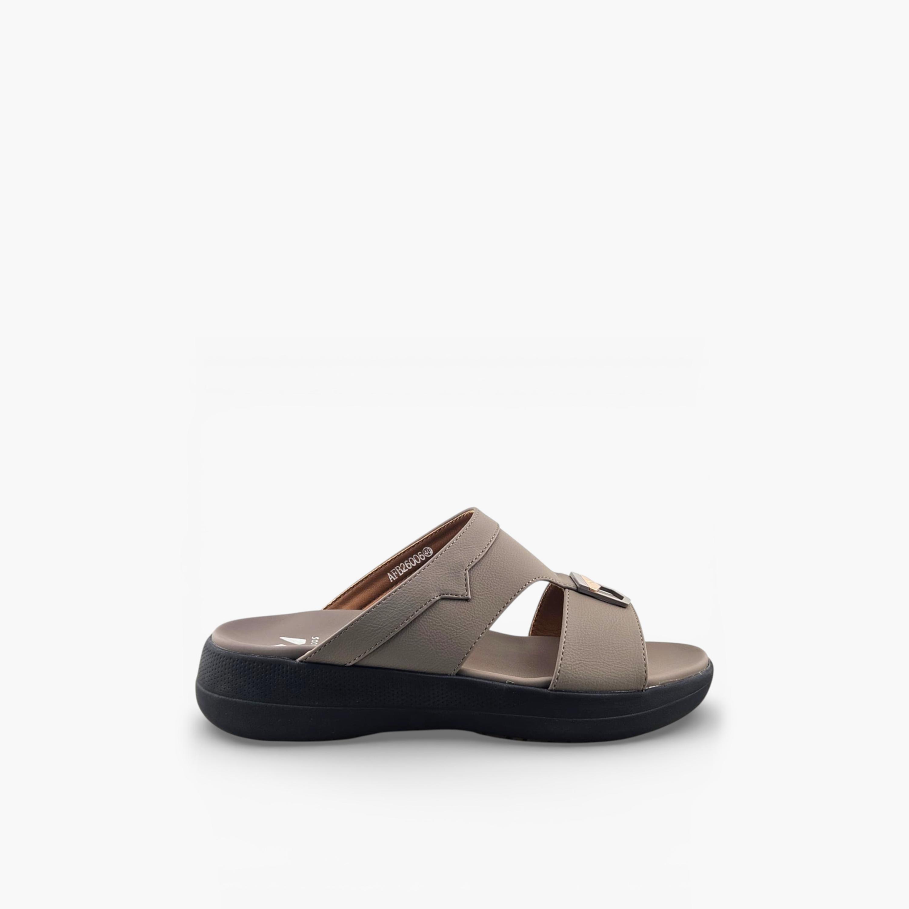 Al Fanoos Men's Slip-On Casa Al Noor Arabic Sandals | AFB26006-men-shoes-sandals-image-2