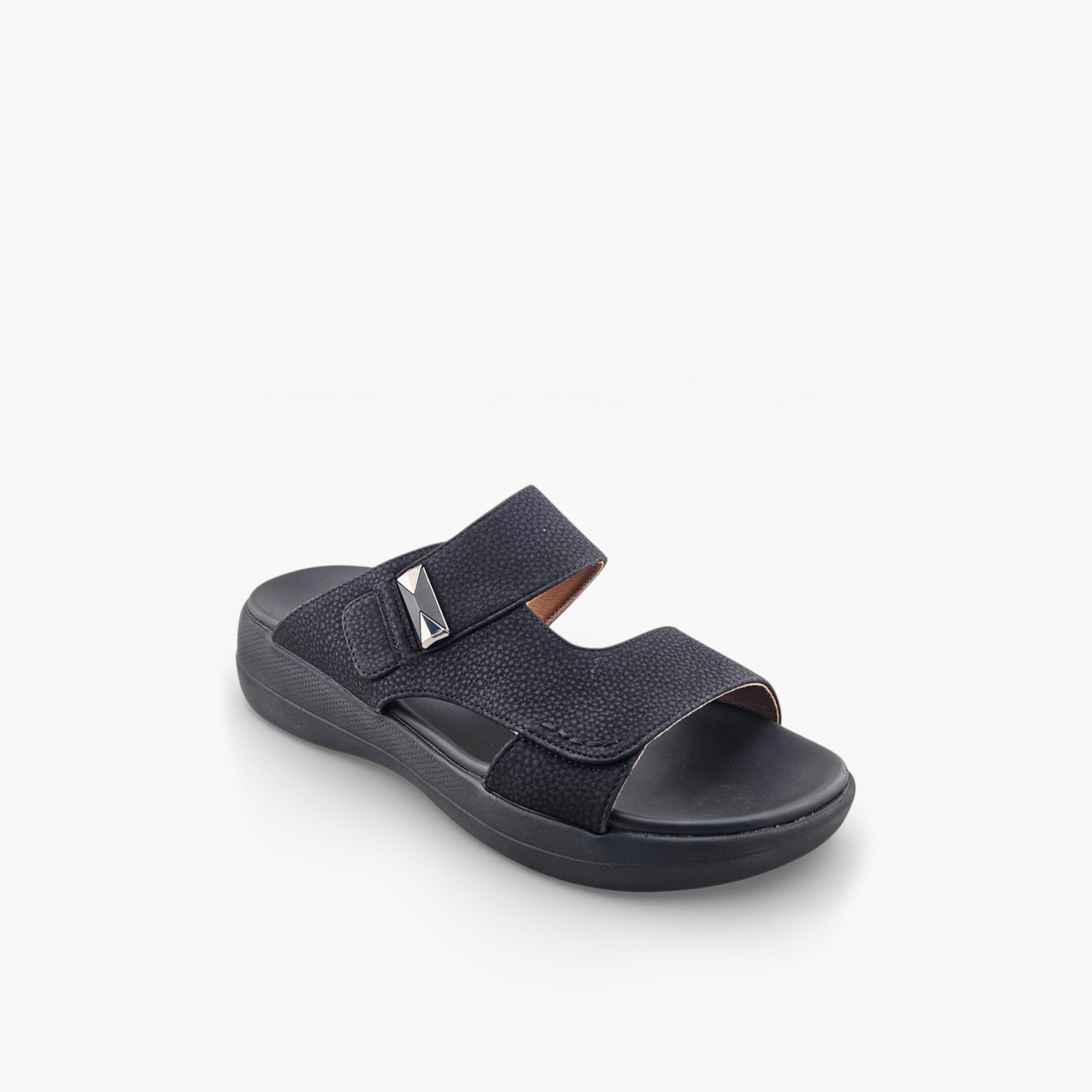 Al Fanoos Men's Slip-On Casa Al Noor Arabic Sandals | AFB26007-men-shoes-sandals-image-1