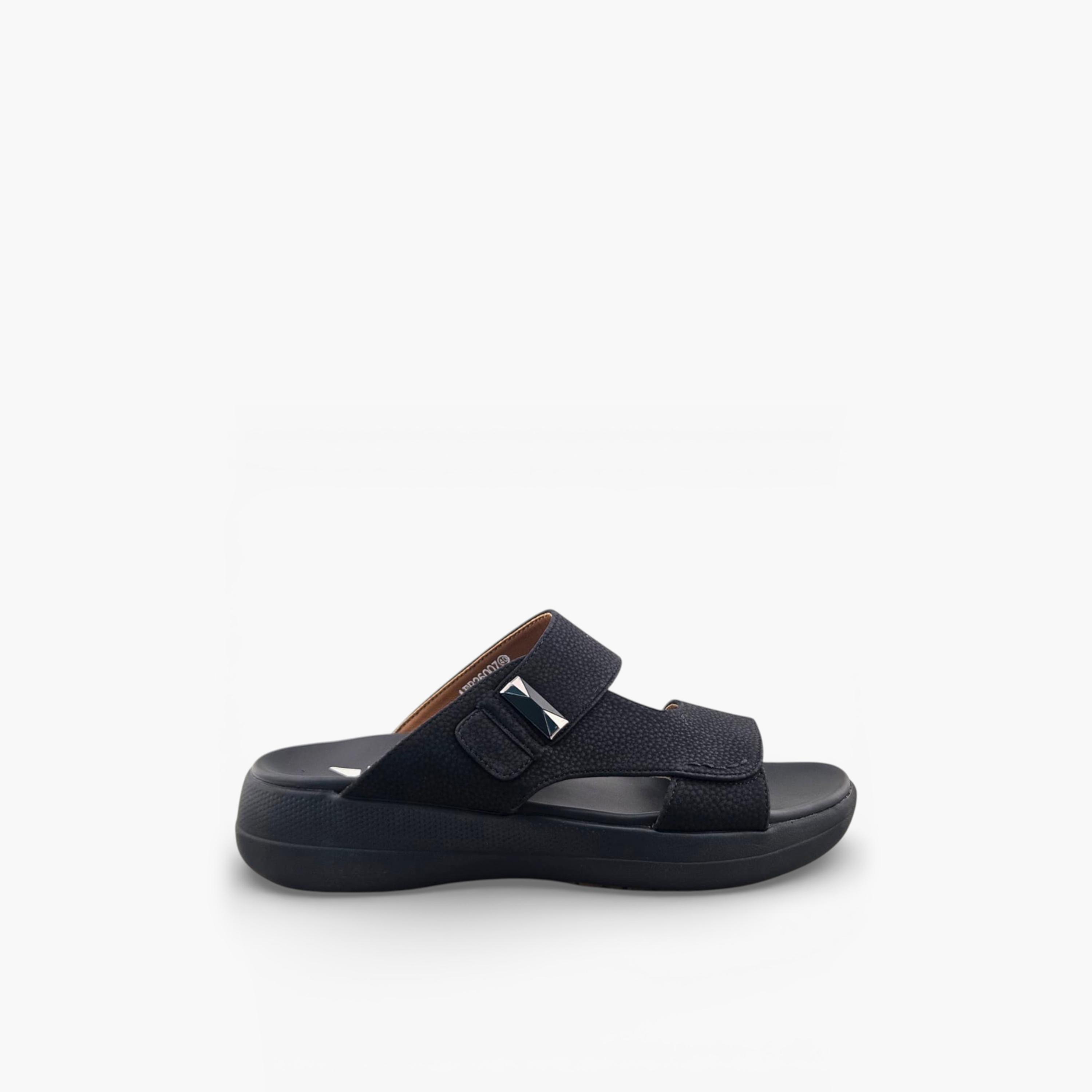 Al Fanoos Men's Slip-On Casa Al Noor Arabic Sandals | AFB26007-men-shoes-sandals-image-2