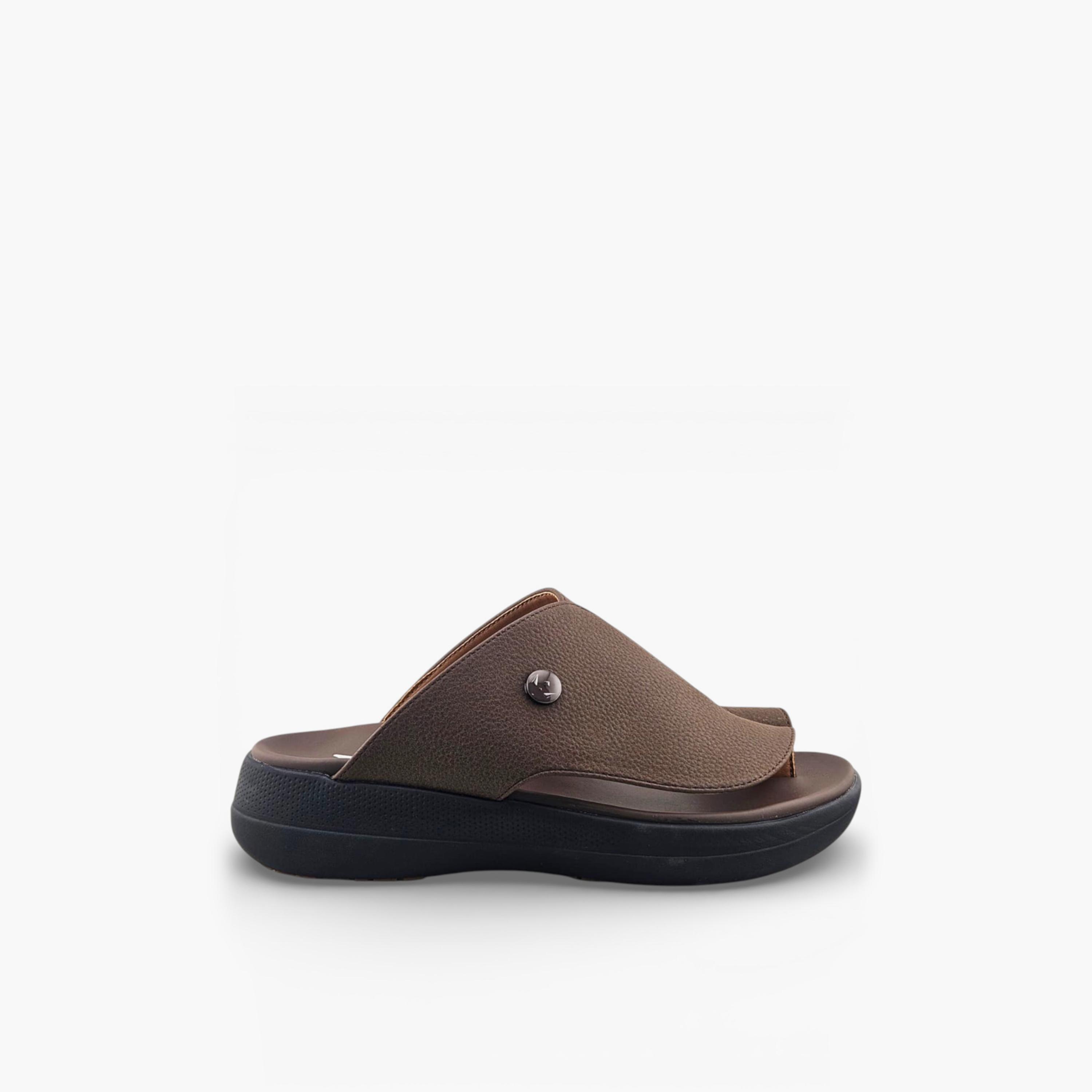 الفانوس - صندل كاسا النور رجالي سهل الارتداء تصميم عربي | AFB26008-men-shoes-sandals-image-2