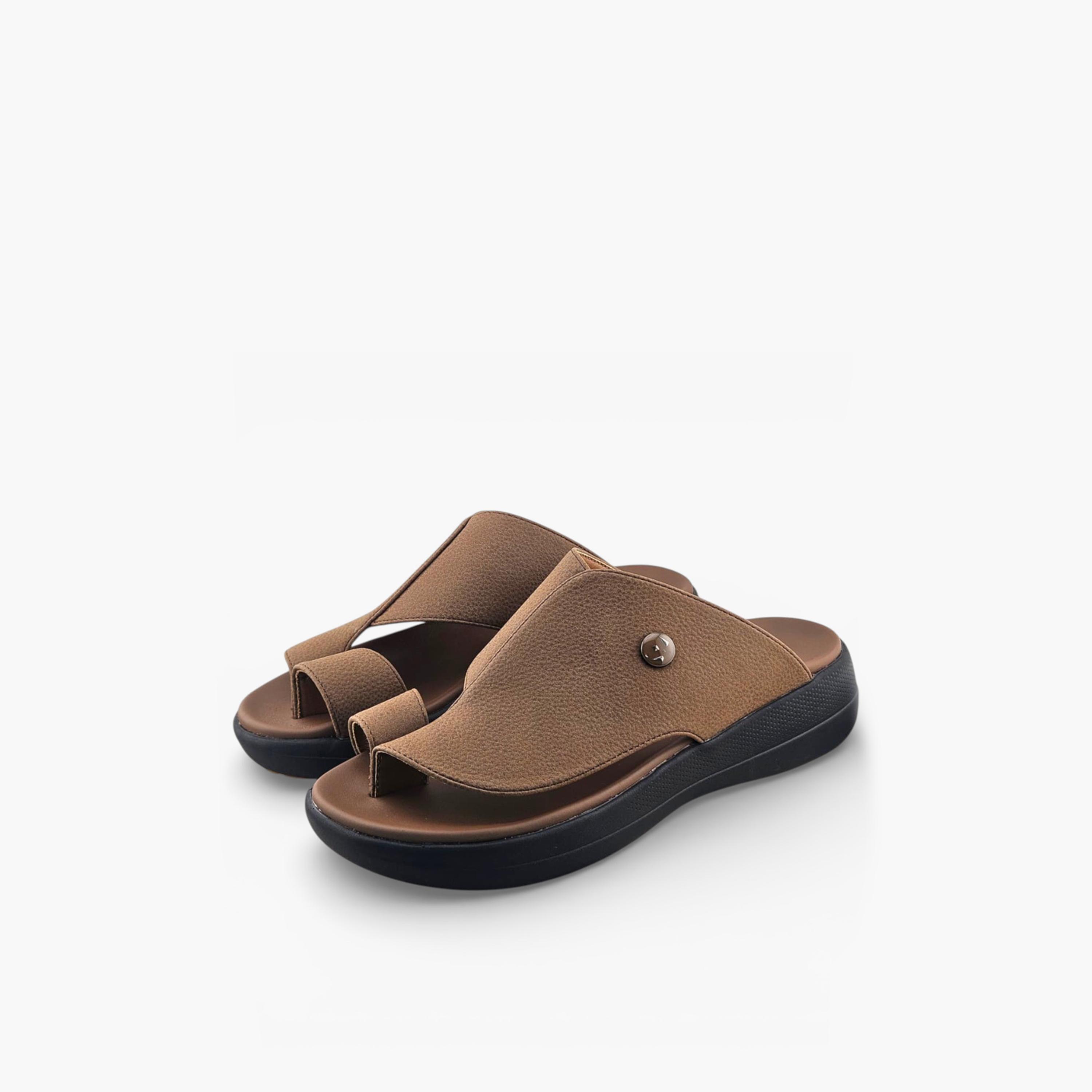 Al Fanoos Men's Slip-On Casa Al Noor Arabic Sandals | AFB26008-men-shoes-sandals-image-3