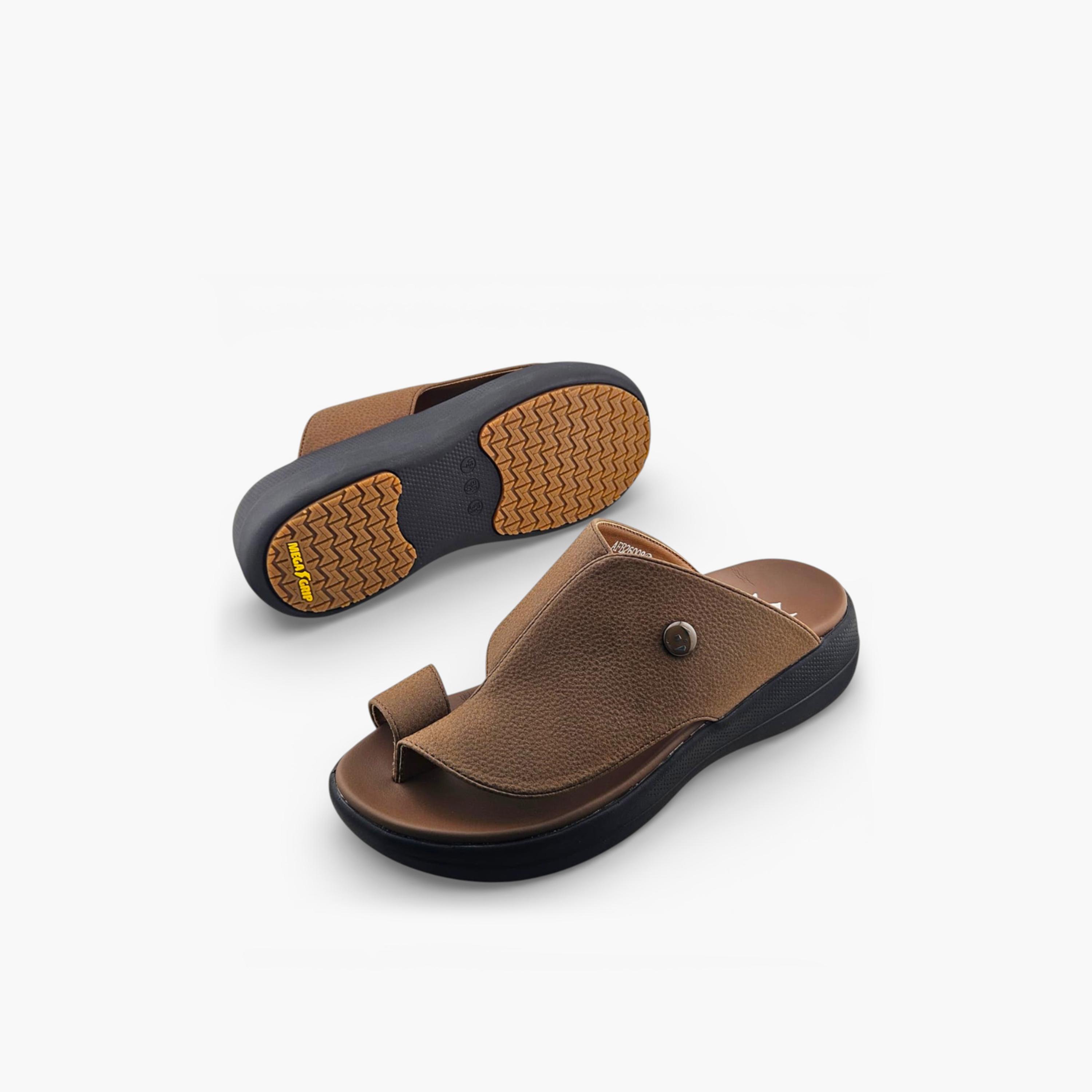 Al Fanoos Men's Slip-On Casa Al Noor Arabic Sandals | AFB26008-men-shoes-sandals-image-5